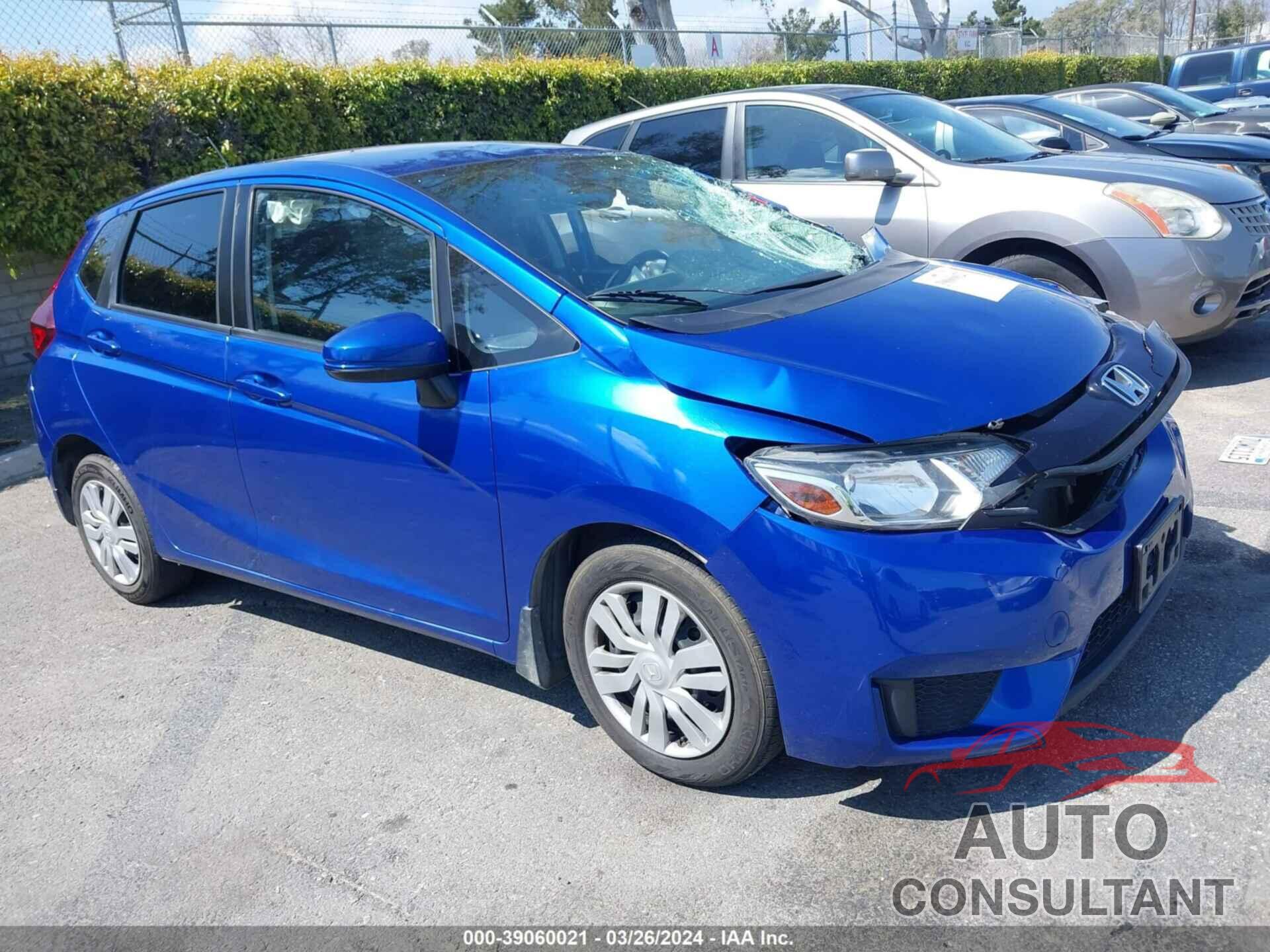 HONDA FIT 2016 - JHMGK5H56GX030867