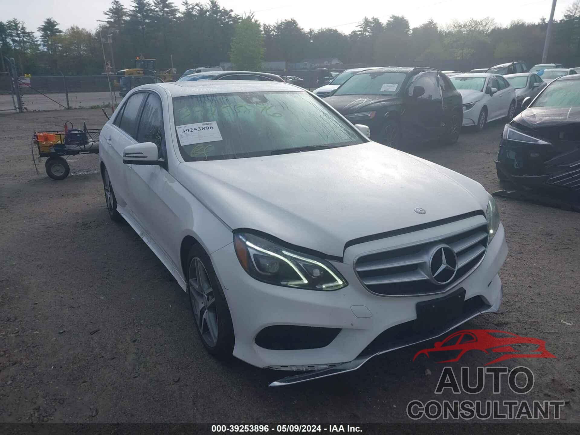 MERCEDES-BENZ E 2016 - WDDHF8JB1GB289314