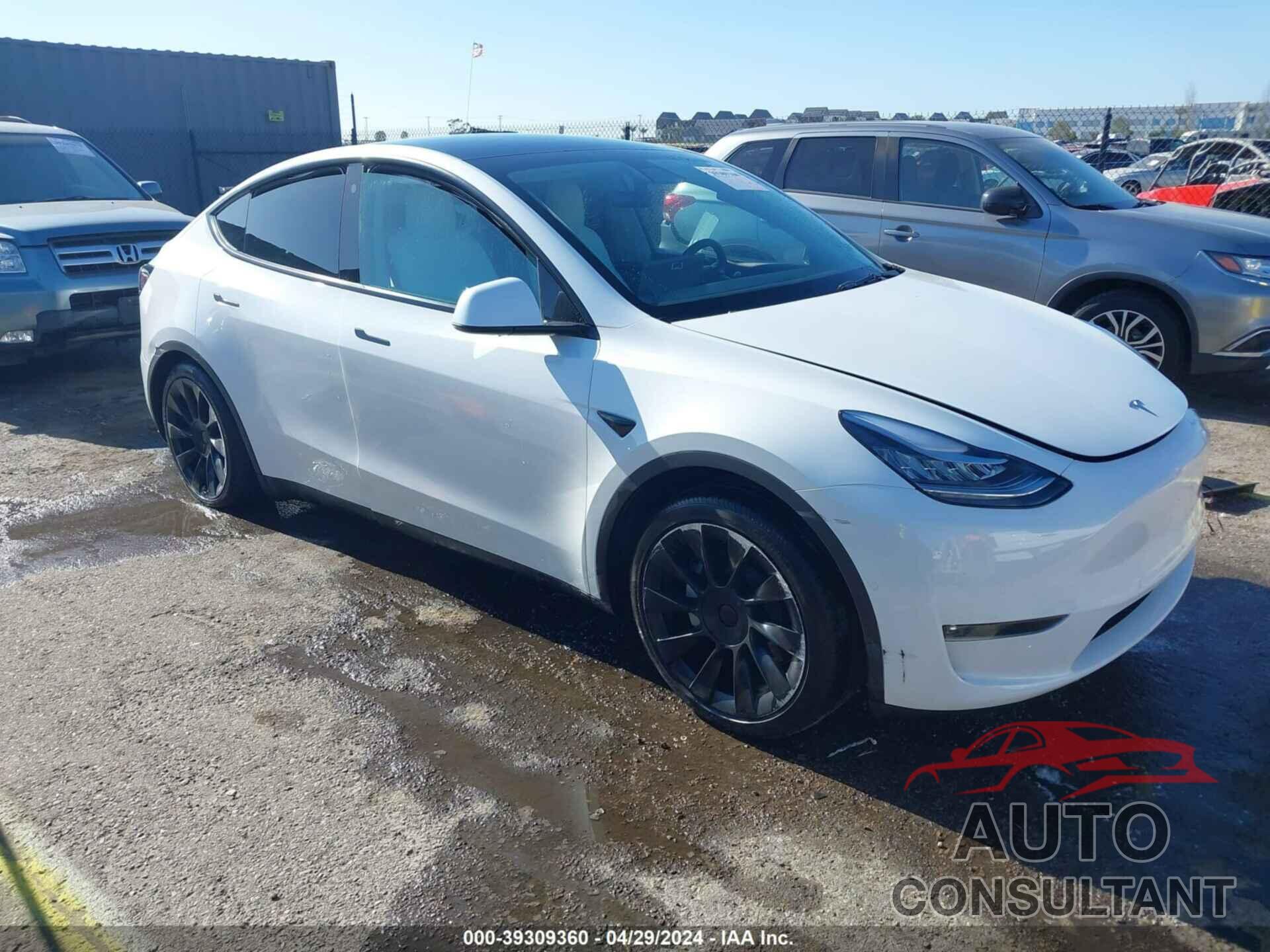 TESLA MODEL Y 2022 - 7SAYGAEE6NF349653