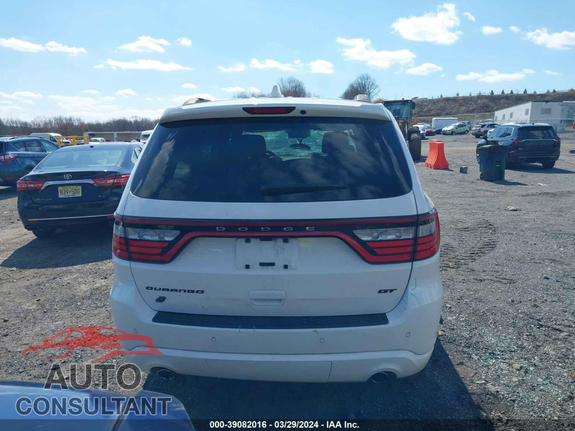 DODGE DURANGO 2020 - 1C4RDJDG4LC317470