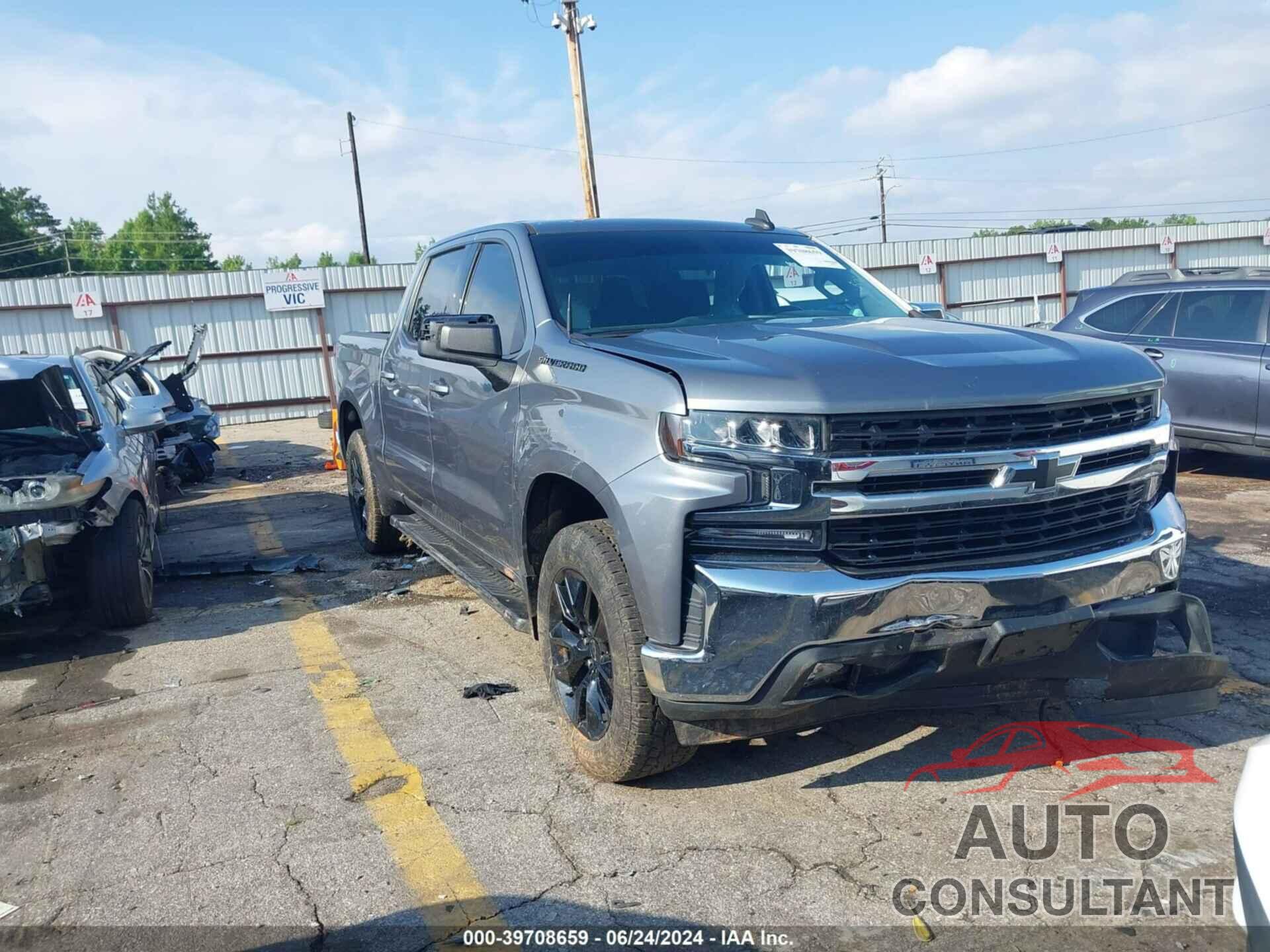 CHEVROLET SILVERADO 1500 2020 - 3GCPWCED3LG293709