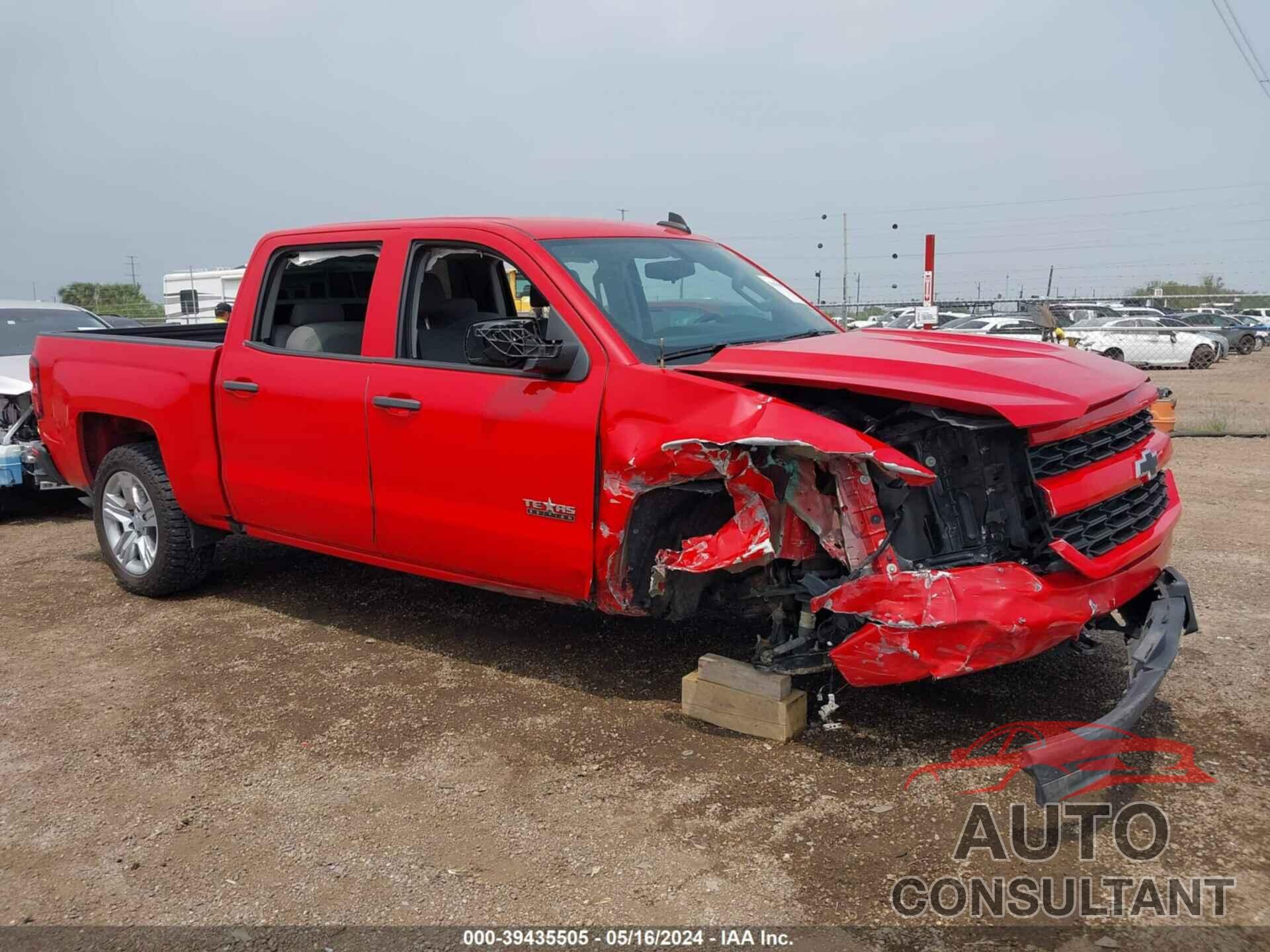 CHEVROLET SILVERADO 1500 2018 - 3GCPCPEC2JG642329
