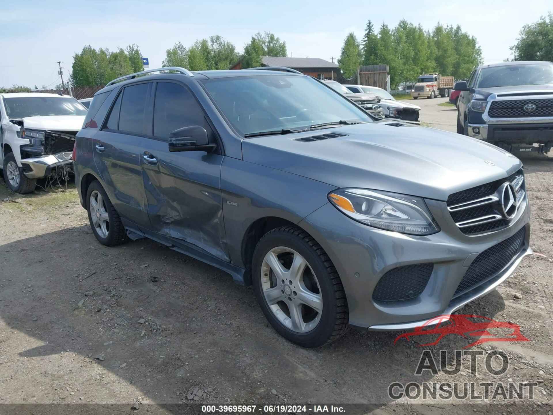 MERCEDES-BENZ AMG GLE 43 2017 - 4JGDA6EB6HA954636