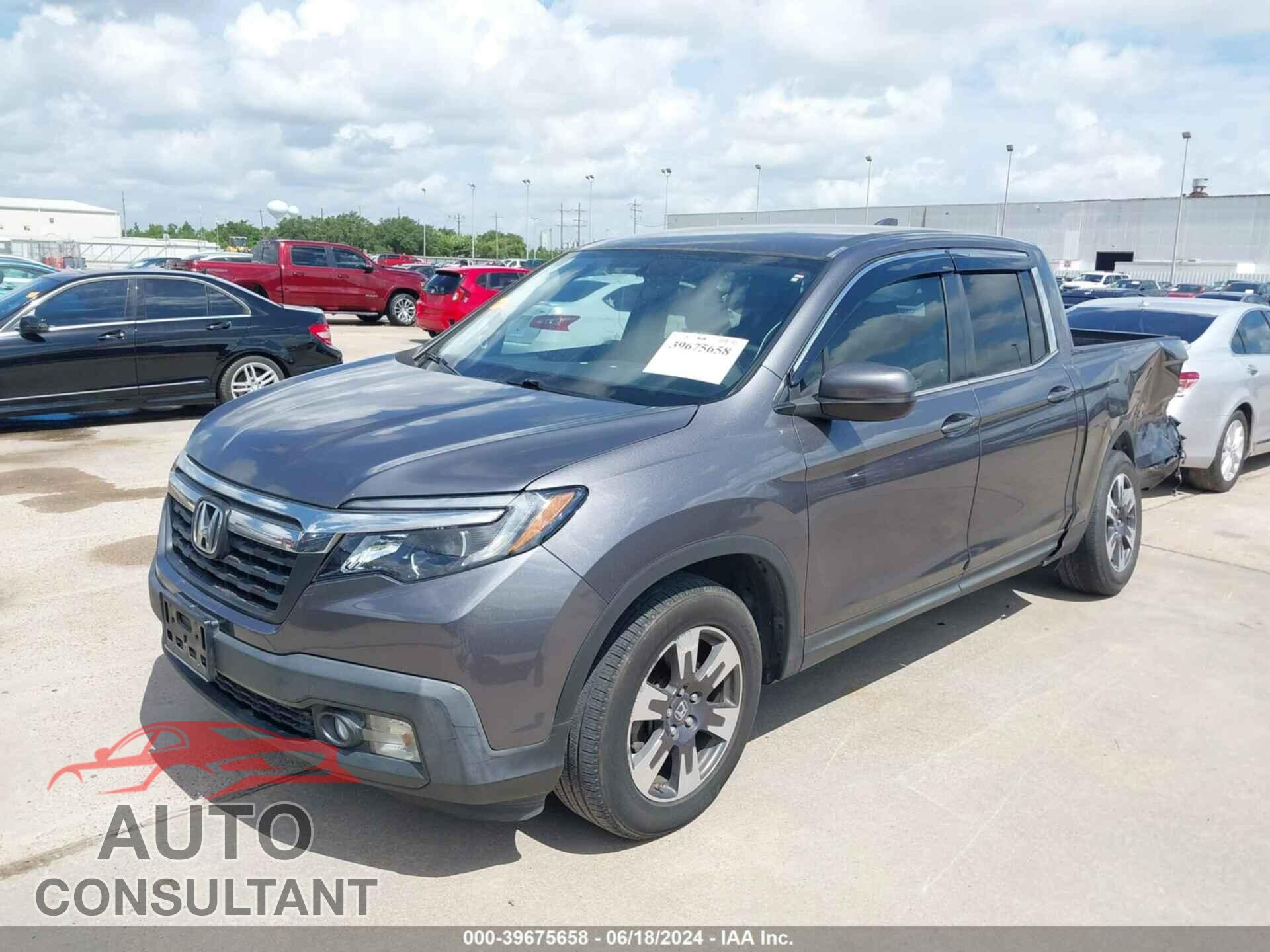 HONDA RIDGELINE 2017 - 5FPYK2F56HB001850