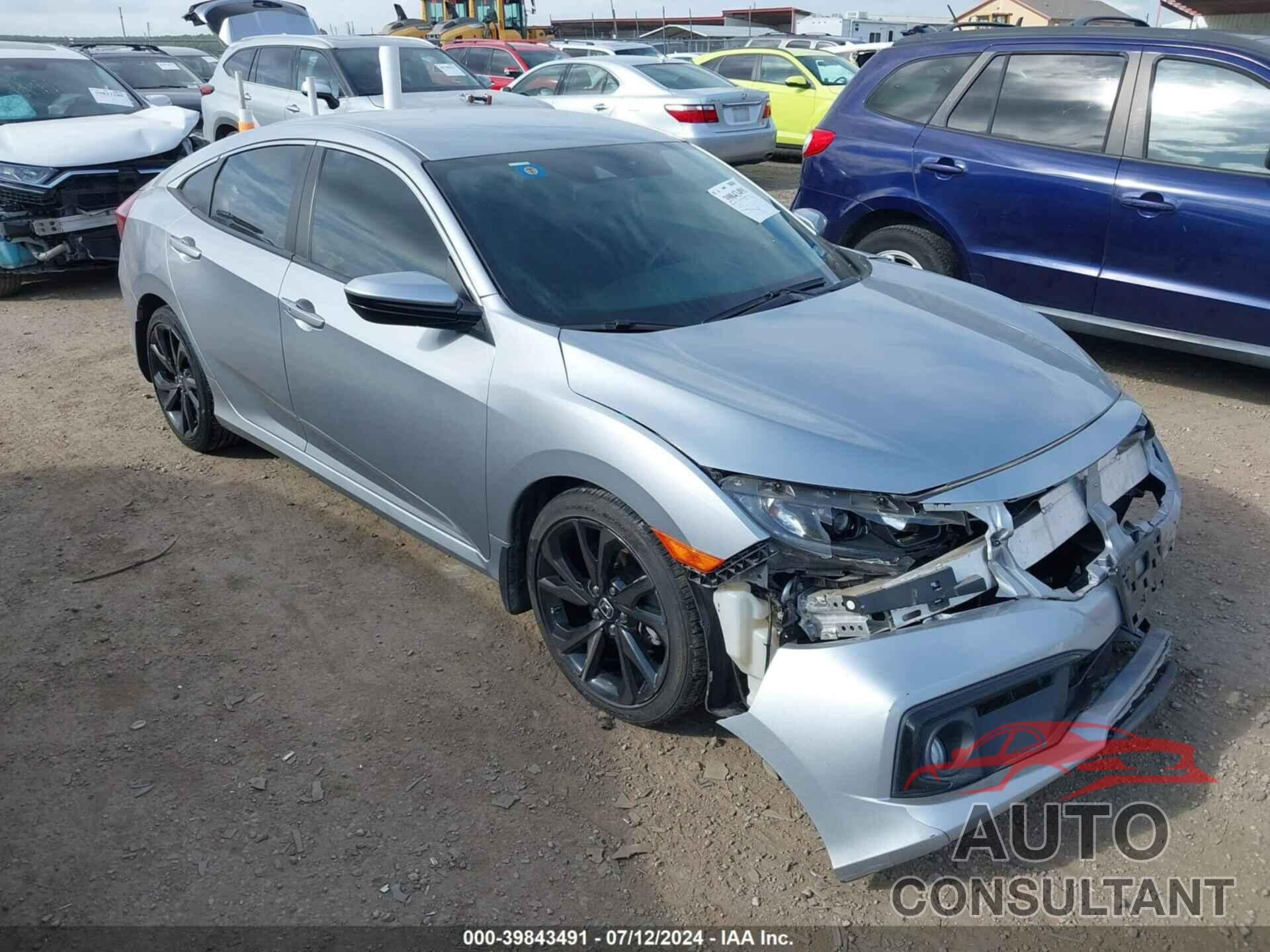 HONDA CIVIC 2020 - 19XFC2F8XLE019662