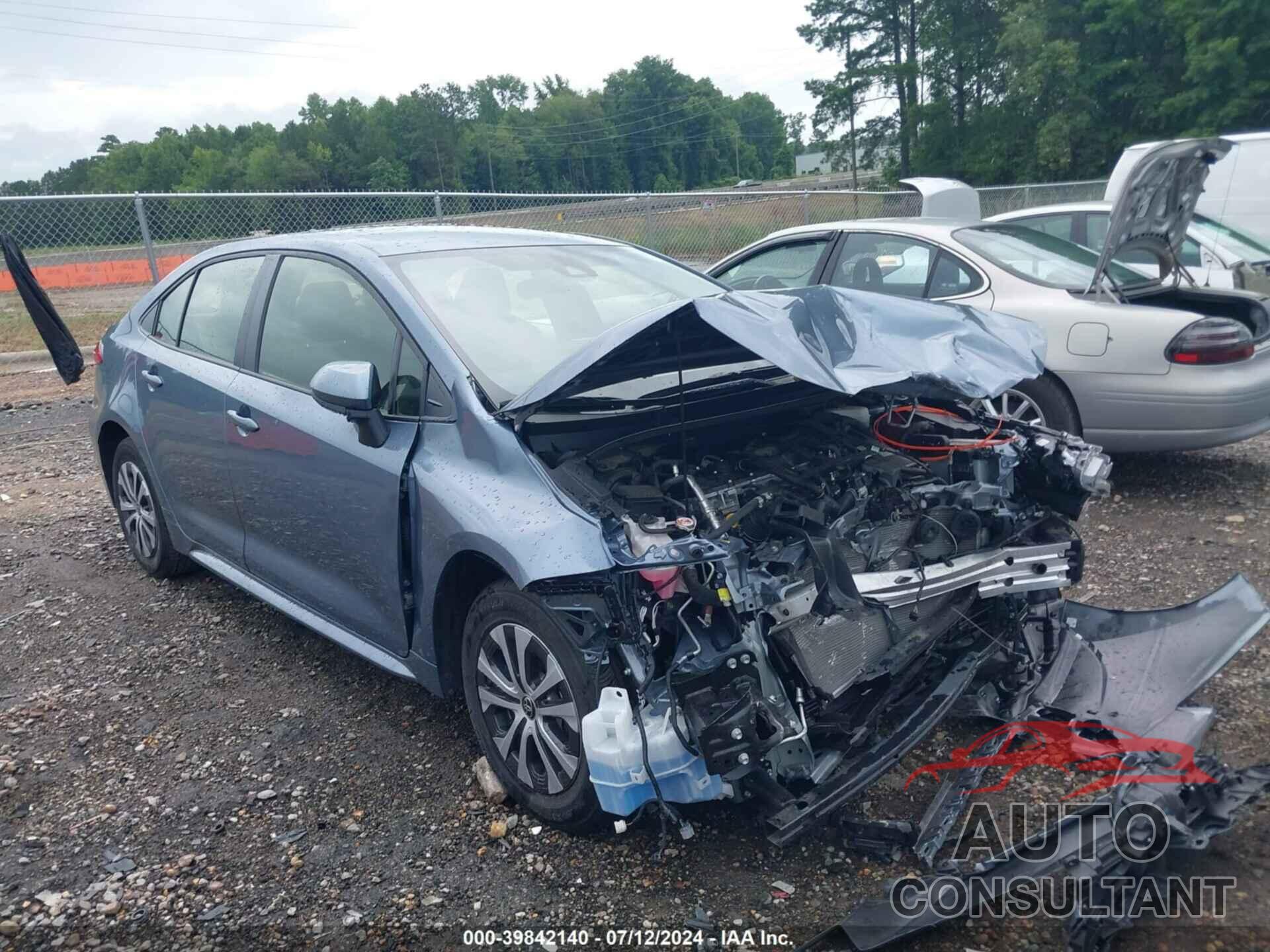 TOYOTA COROLLA 2022 - JTDEAMDE4N3013999