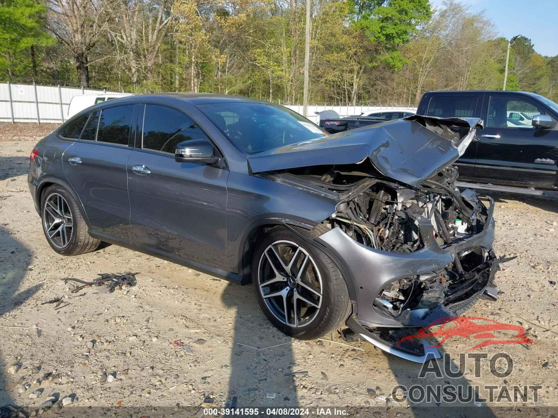 MERCEDES-BENZ AMG GLE 43 COUPE 2017 - 4JGED6EB8HA050900