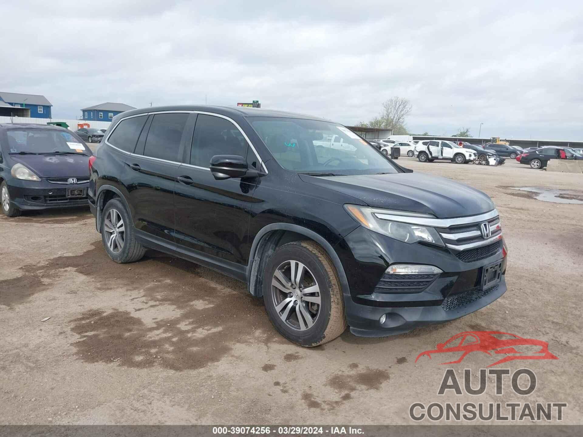 HONDA PILOT 2017 - 5FNYF5H86HB031971