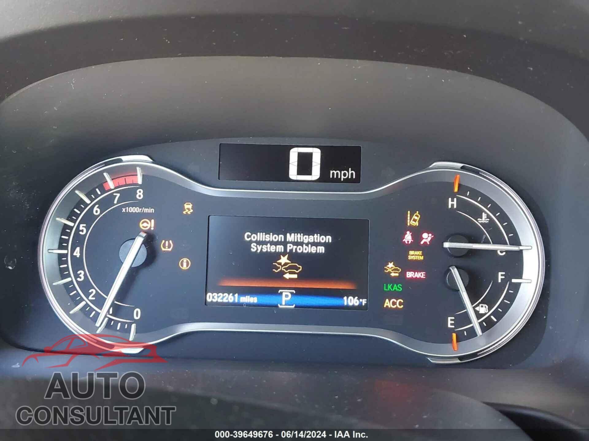 HONDA RIDGELINE 2020 - 5FPYK3F87LB000151