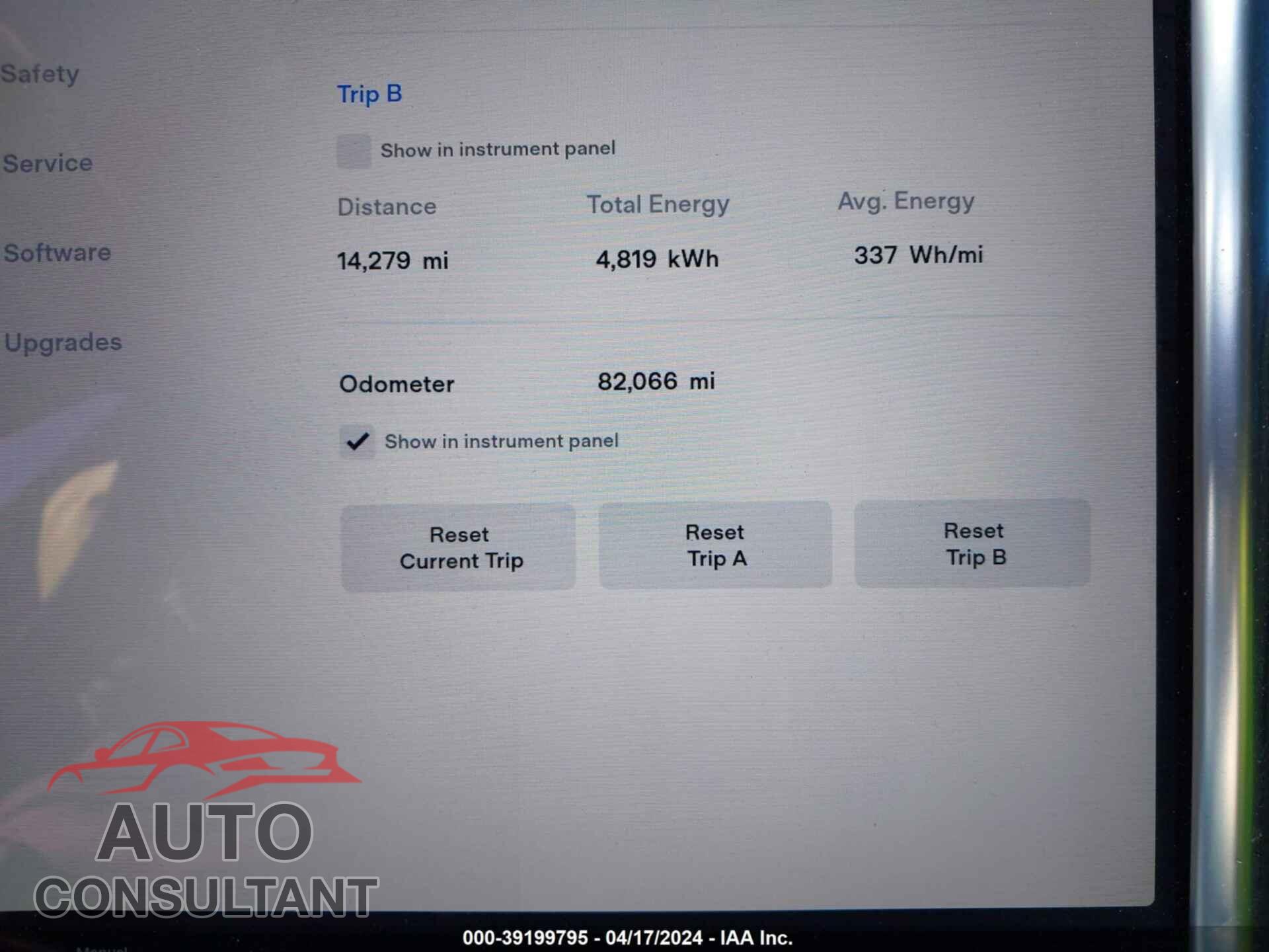 TESLA MODEL S 2017 - 5YJSA1E1XHF188634