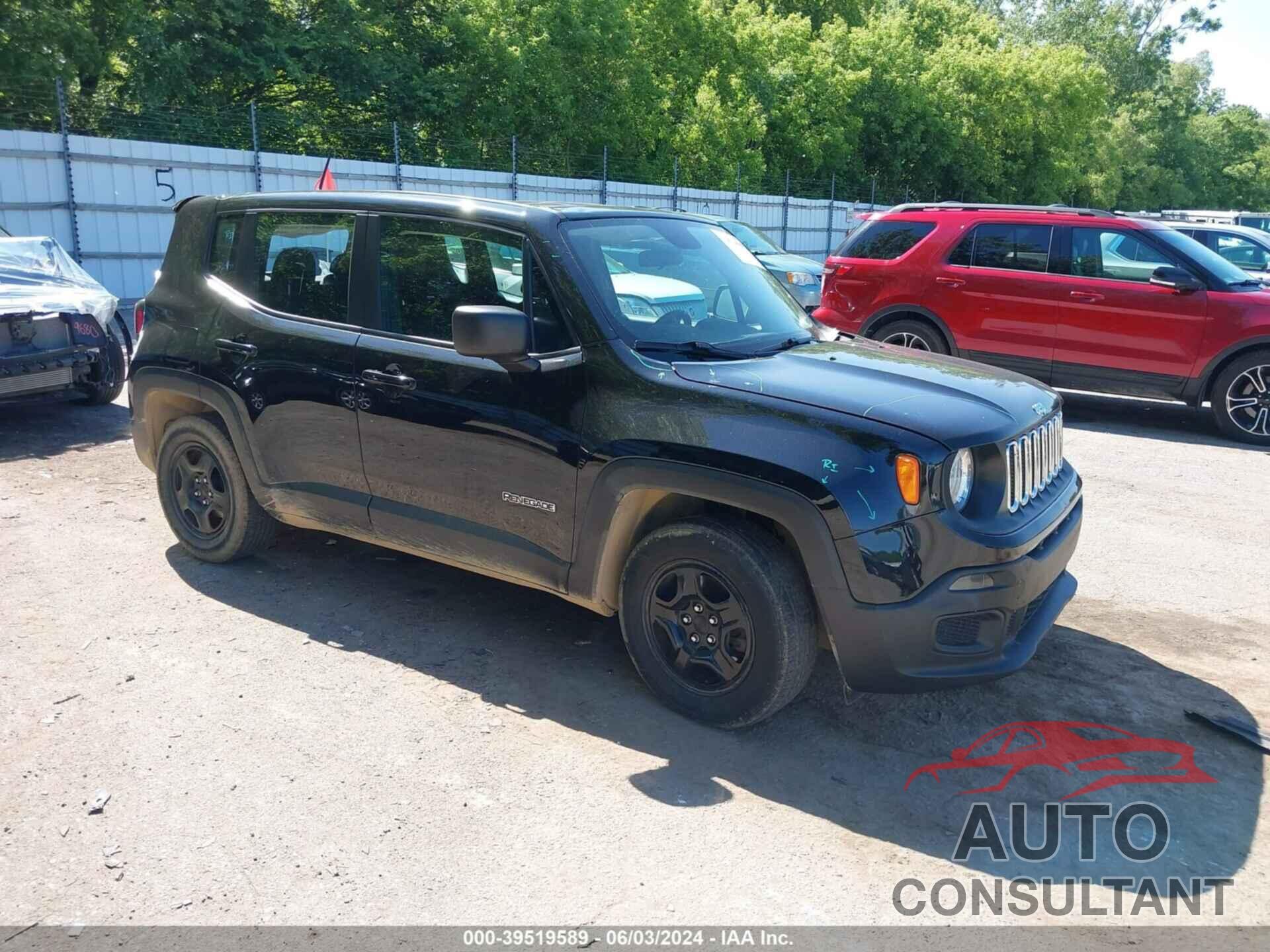 JEEP RENEGADE 2017 - ZACCJAAB2HPF59586