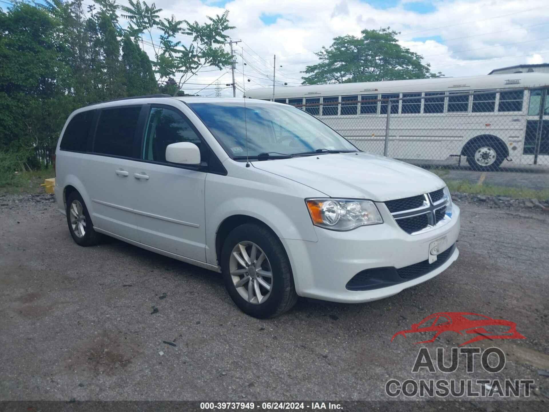 DODGE GRAND CARAVAN 2016 - 2C4RDGCG9GR169107