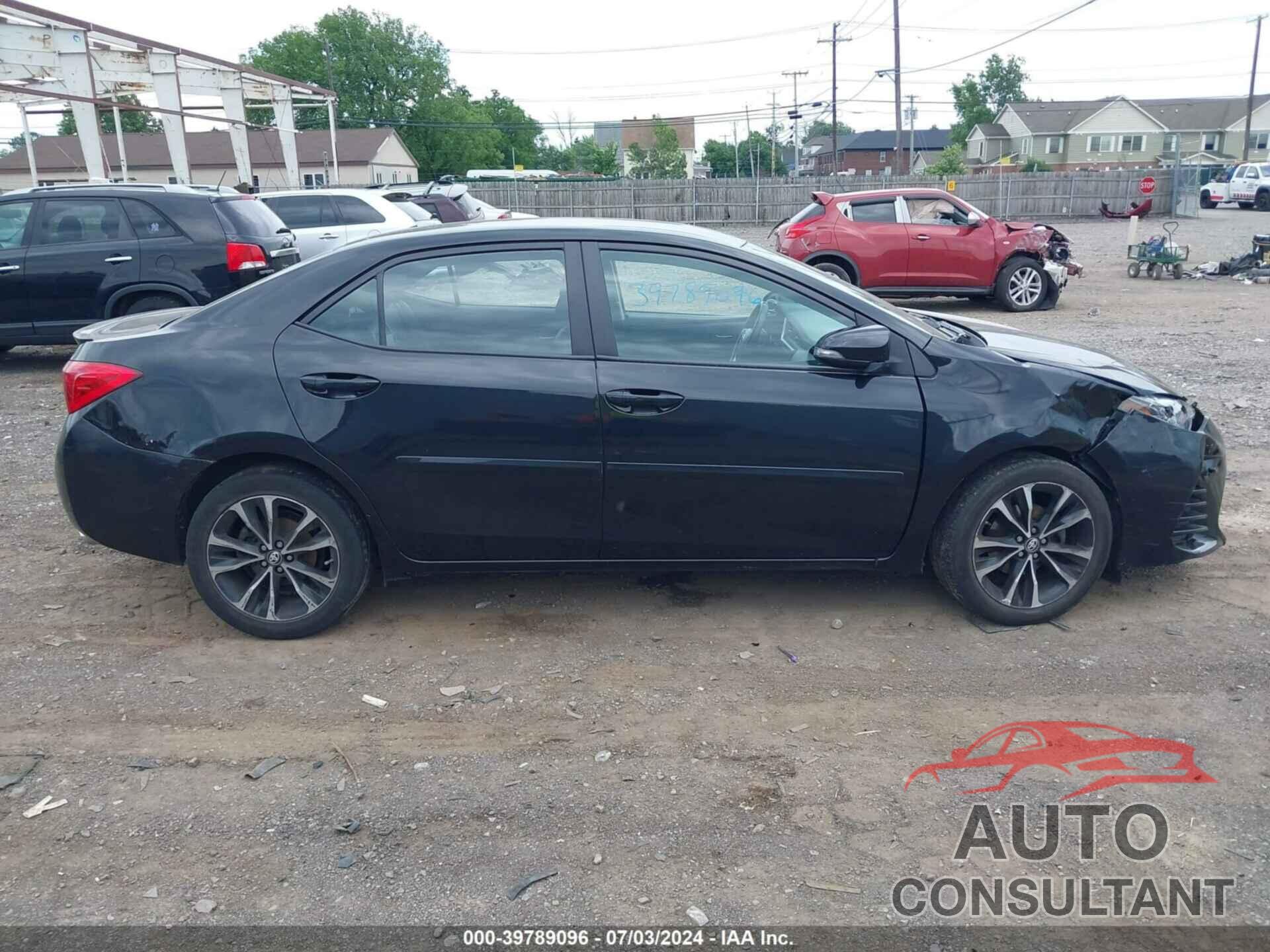 TOYOTA COROLLA 2019 - 2T1BURHE2KC194511