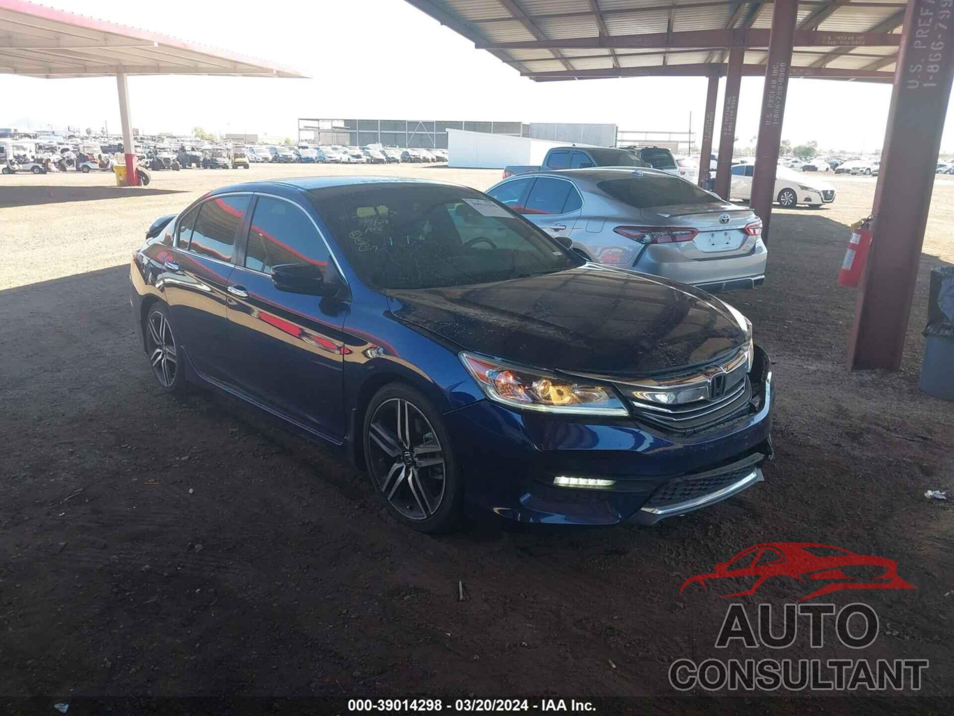 HONDA ACCORD 2017 - 1HGCR2F12HA010082