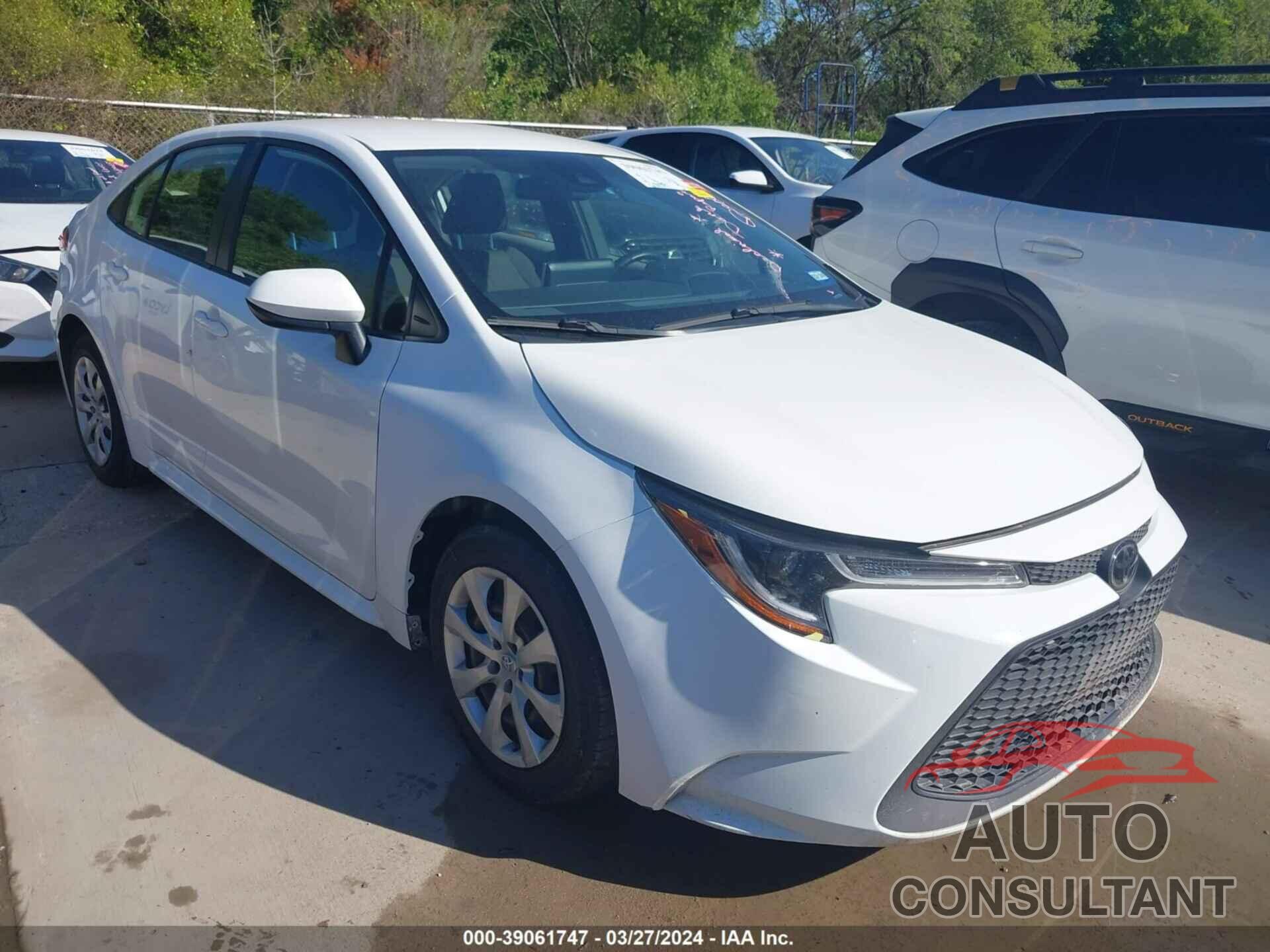 TOYOTA COROLLA 2021 - JTDEPMAE1MJ155692
