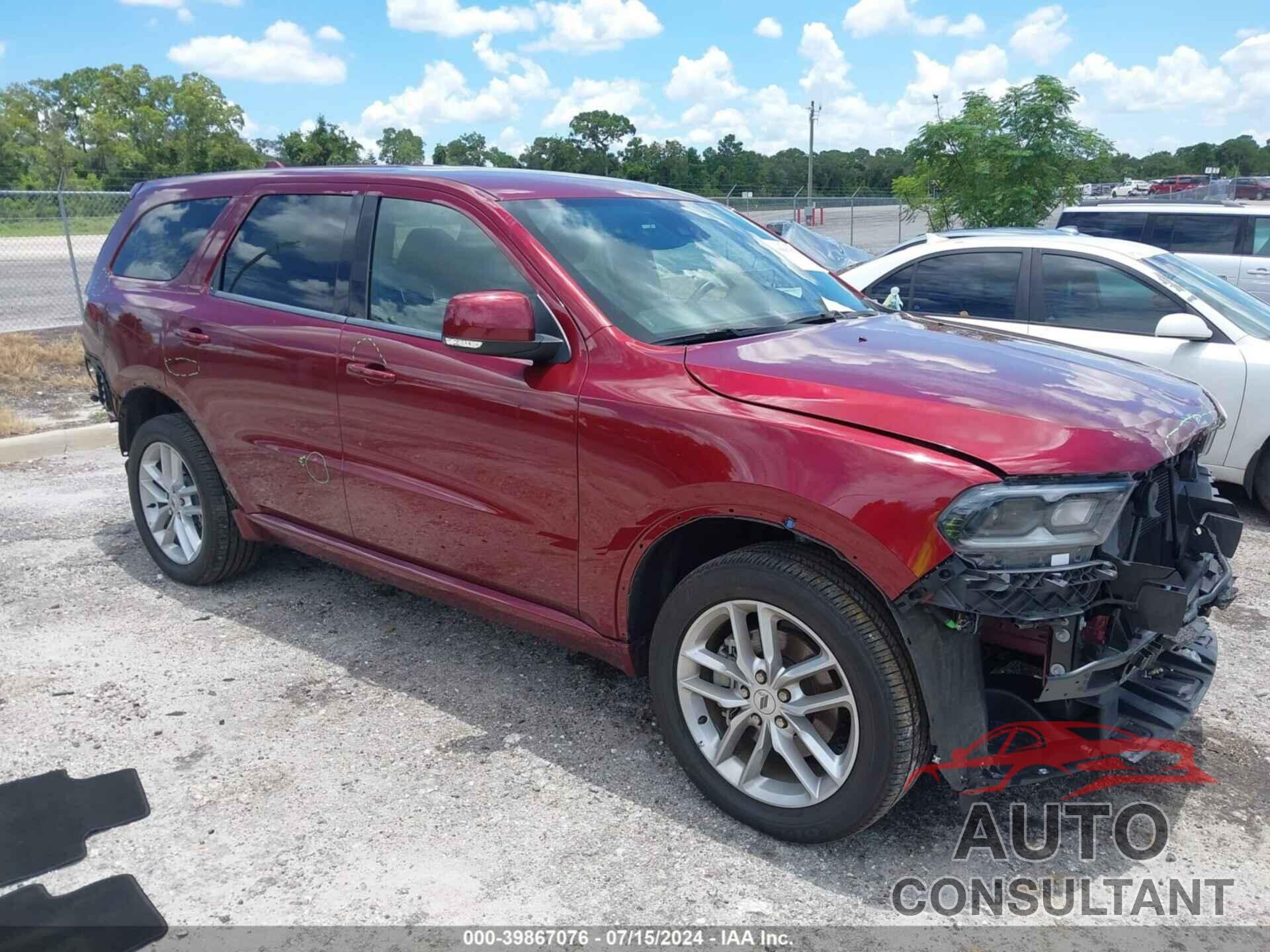 DODGE DURANGO 2022 - 1C4RDJDG5NC137756