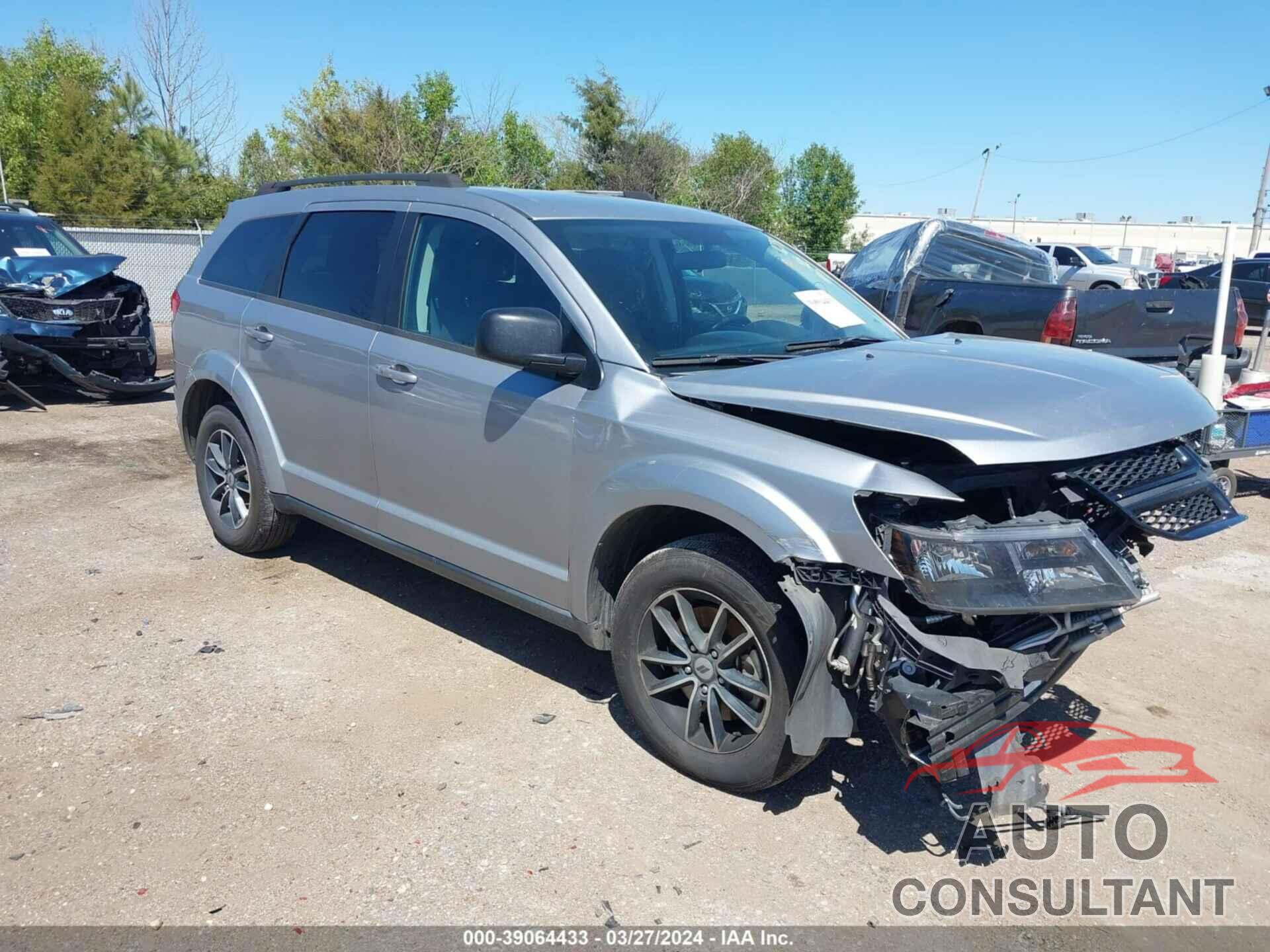 DODGE JOURNEY 2018 - 3C4PDCAB9JT294782