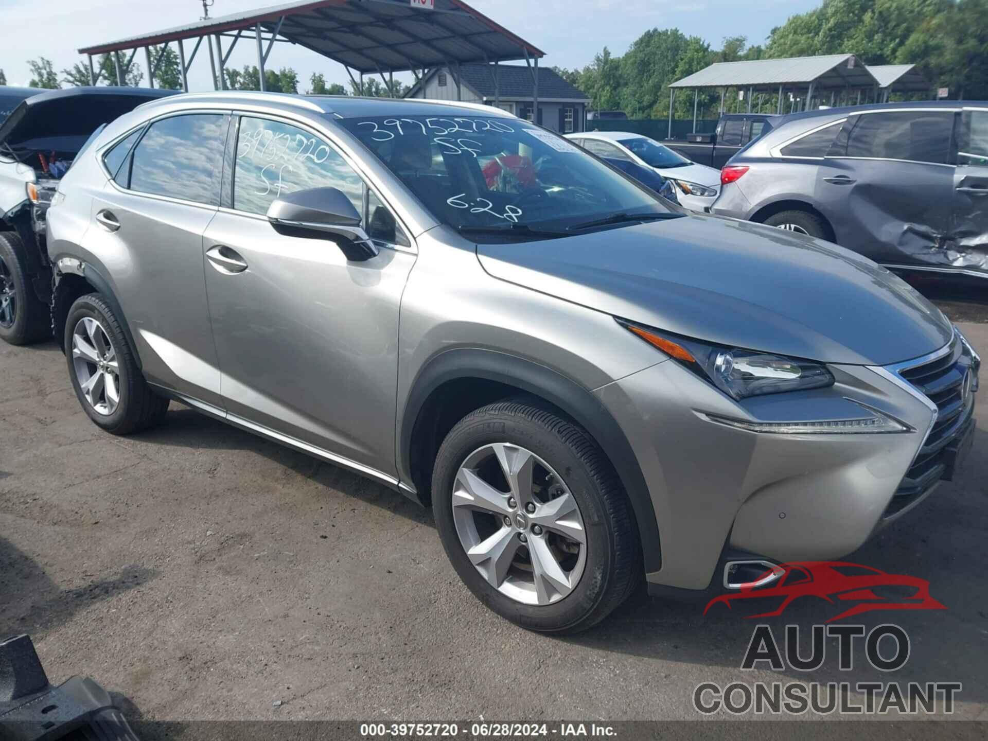 LEXUS NX 200T 2017 - JTJBARBZ4H2117664