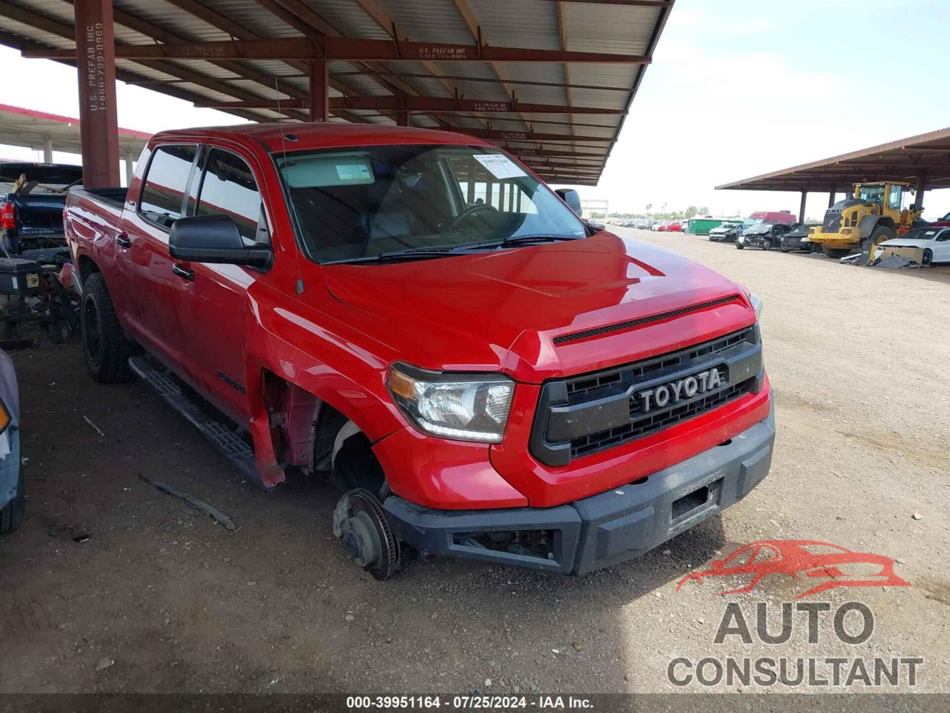 TOYOTA TUNDRA 2019 - 5TFDW5F10KX850508