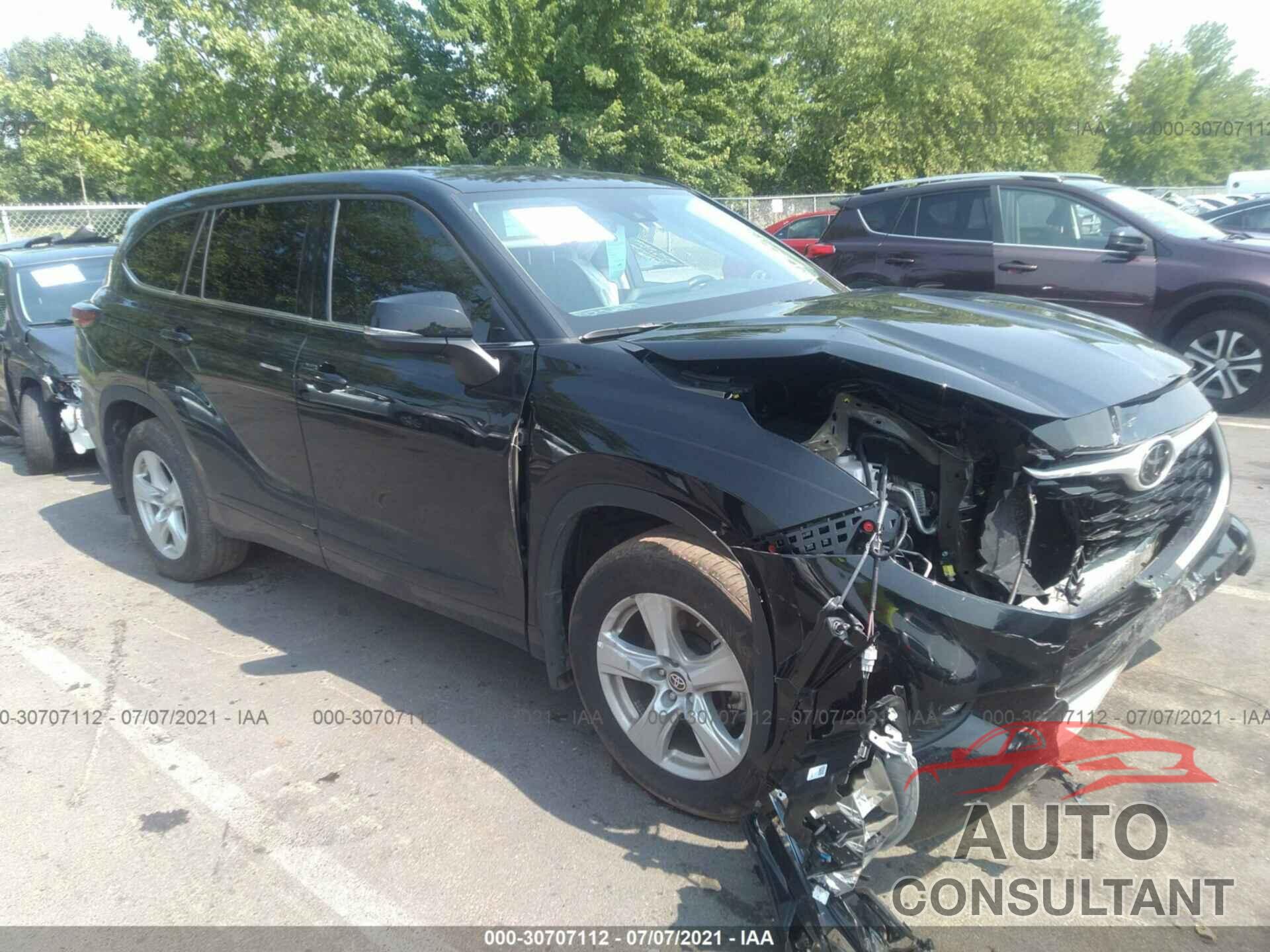 TOYOTA HIGHLANDER 2020 - 5TDBZRBH8LS522771