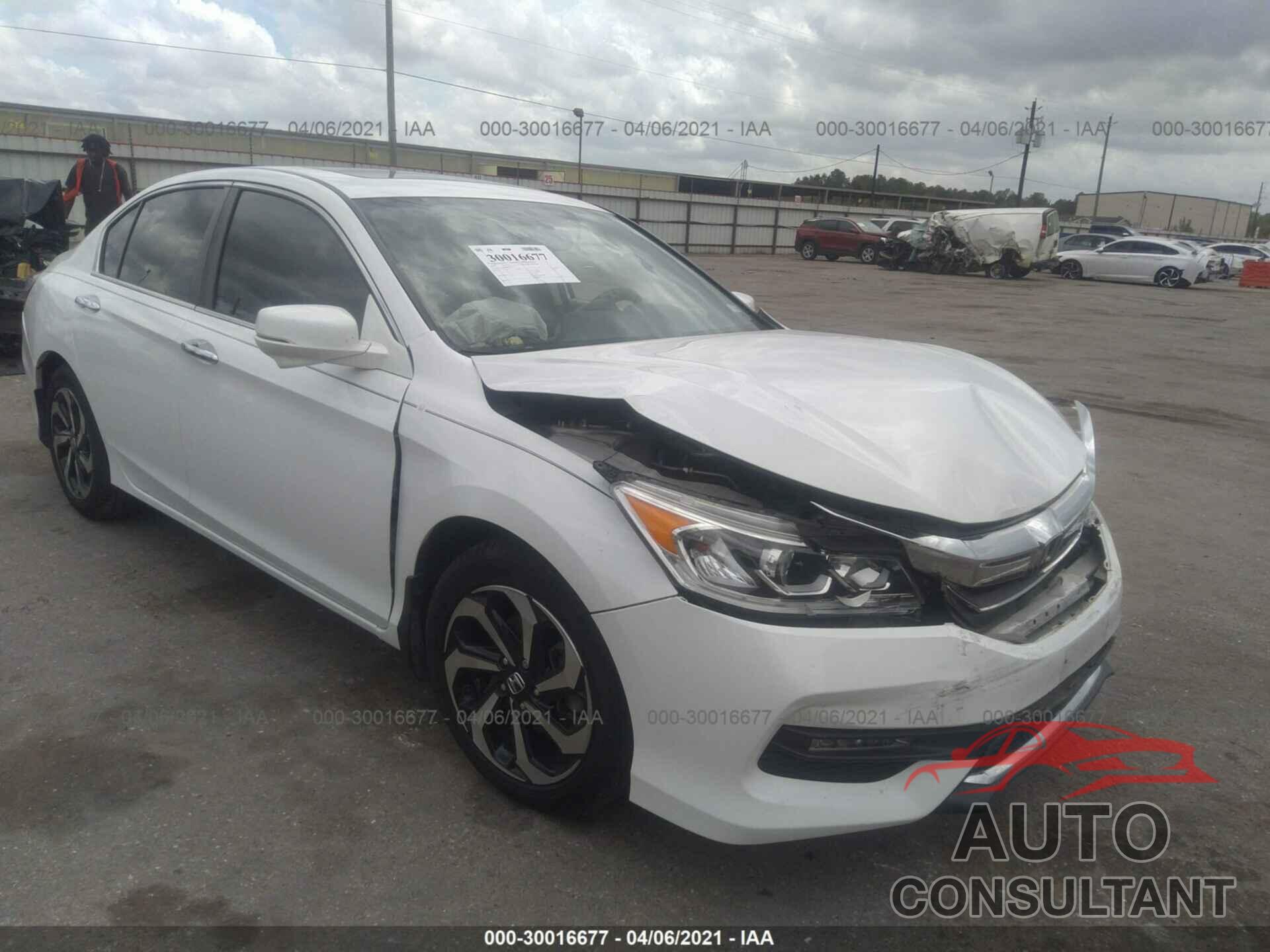 HONDA ACCORD SEDAN 2017 - 1HGCR2F86HA011376