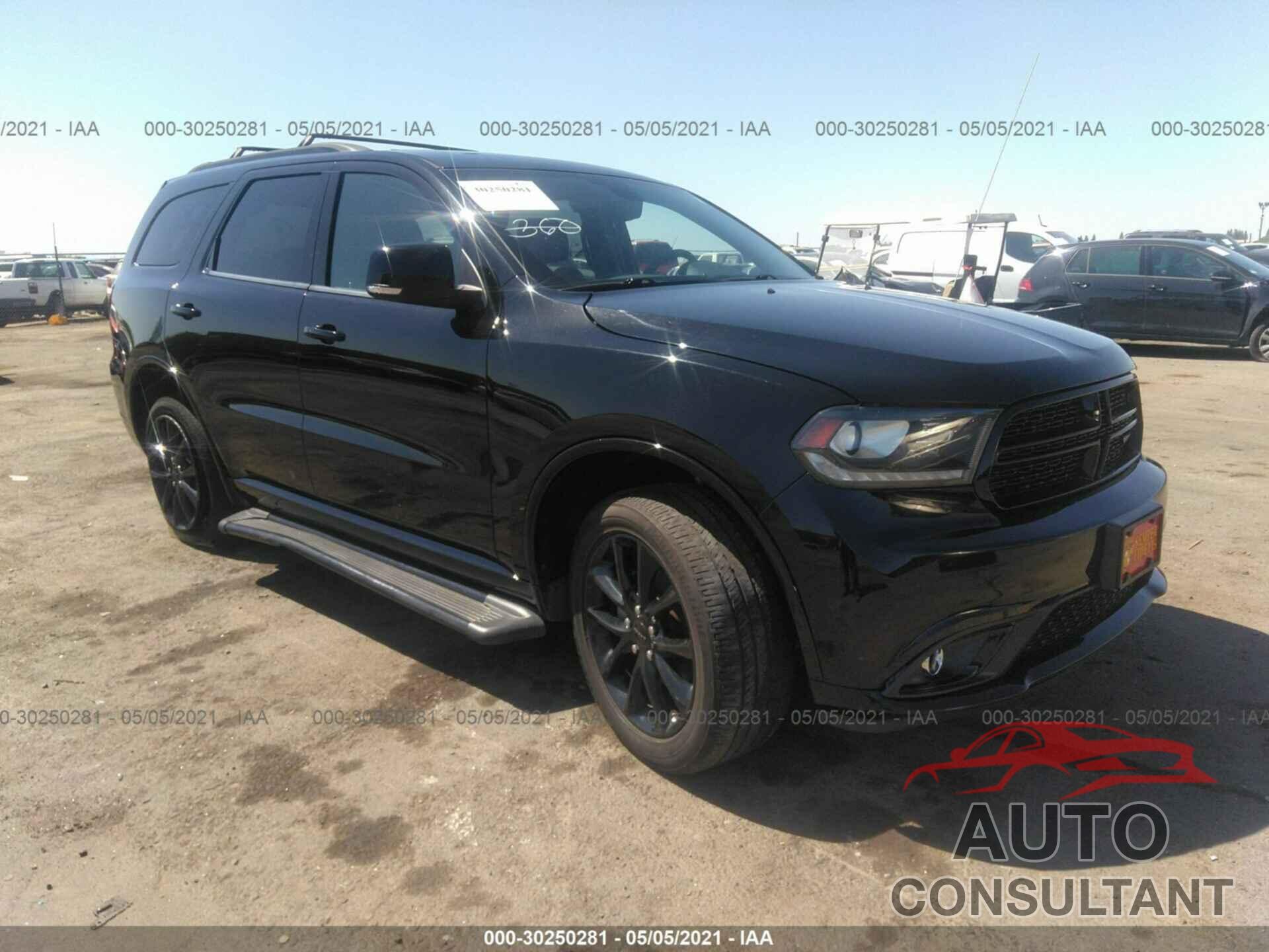 DODGE DURANGO 2017 - 1C4RDJDG6HC629913