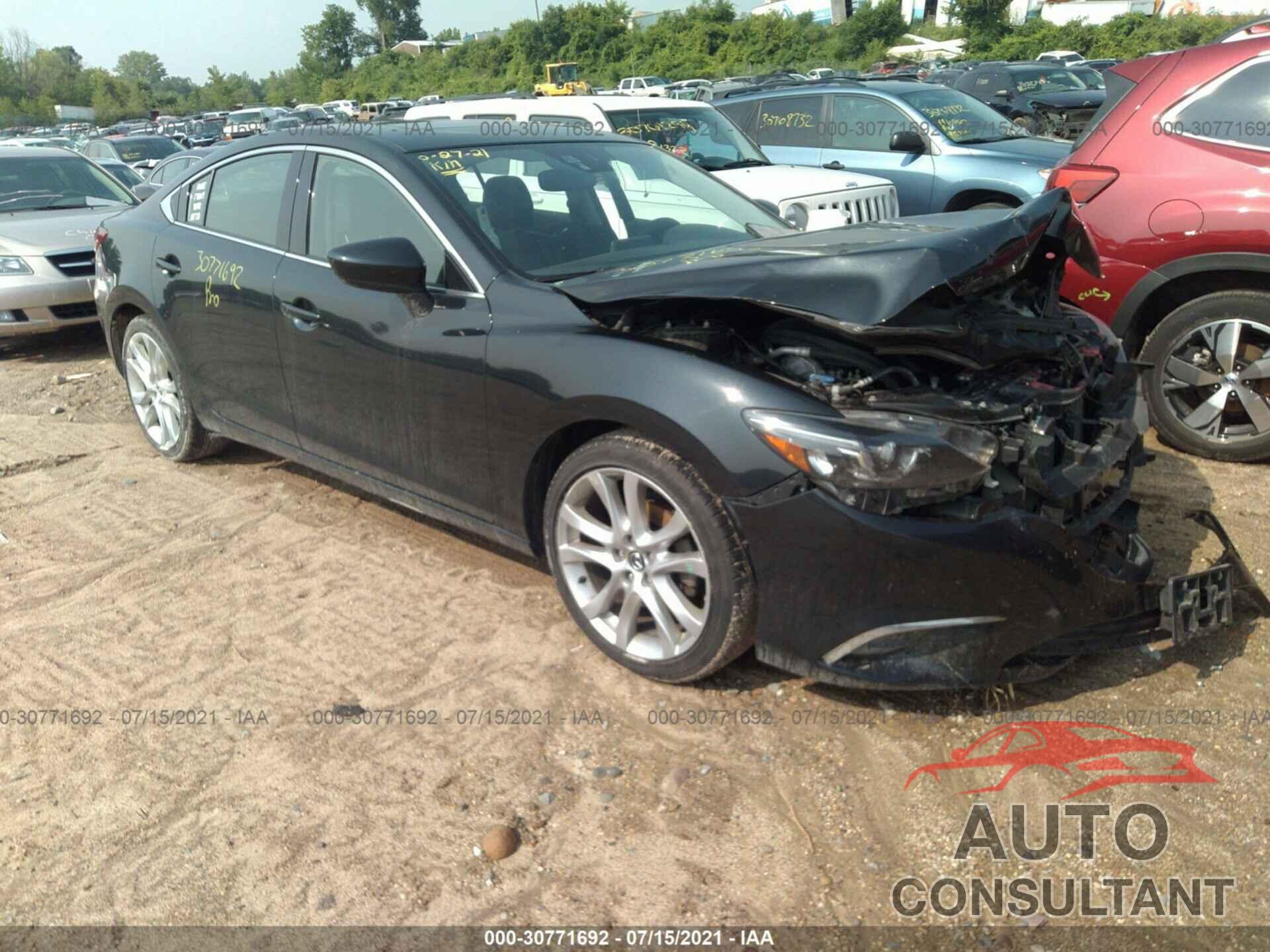 MAZDA MAZDA6 2016 - JM1GJ1T53G1454367