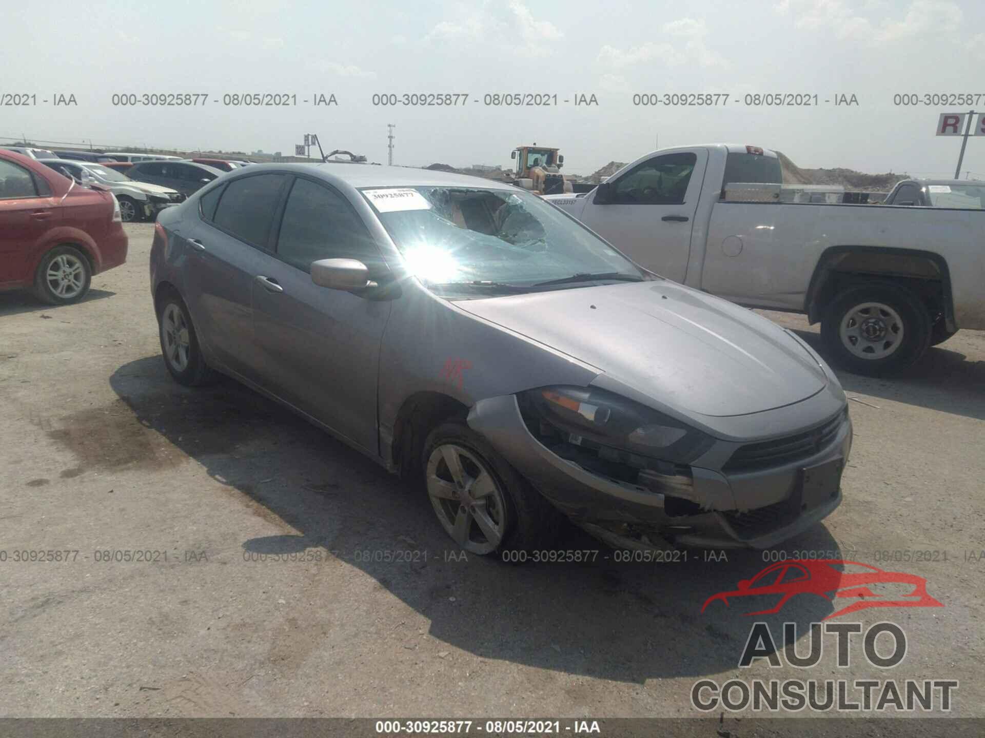 DODGE DART 2016 - 1C3CDFBB6GD644709