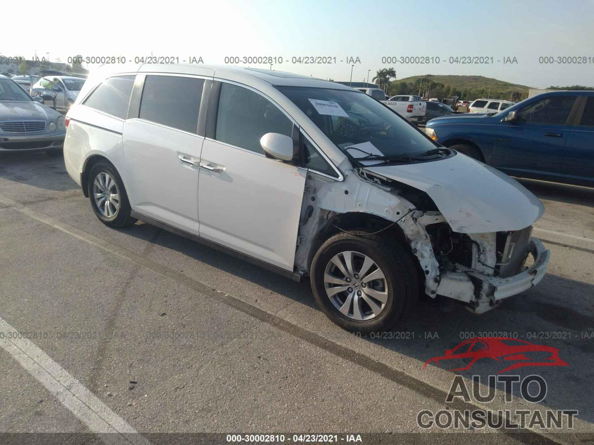 HONDA ODYSSEY 2017 - 5FNRL5H65HB015448