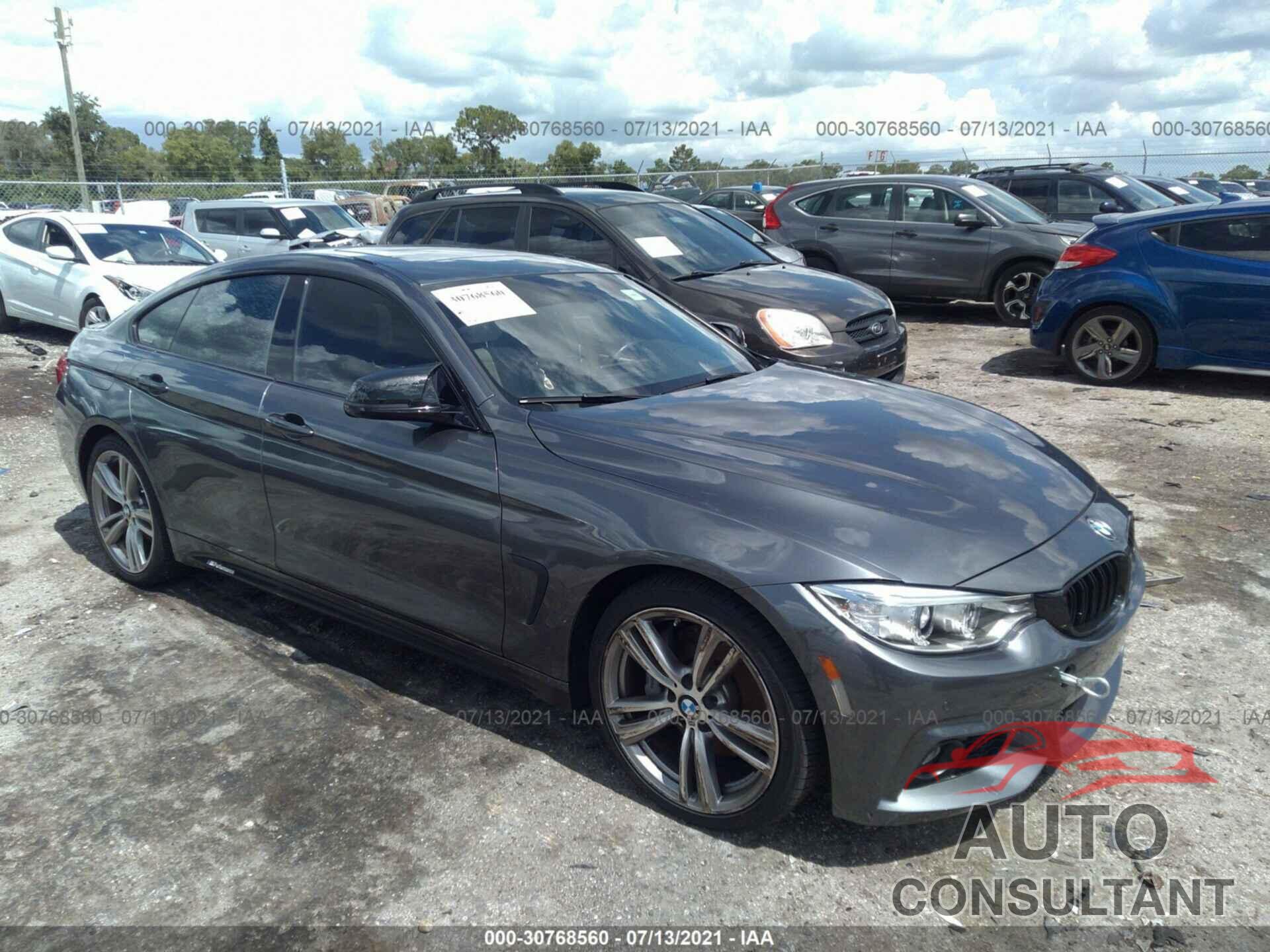 BMW 4 SERIES 2016 - WBA4B1C57GG242176