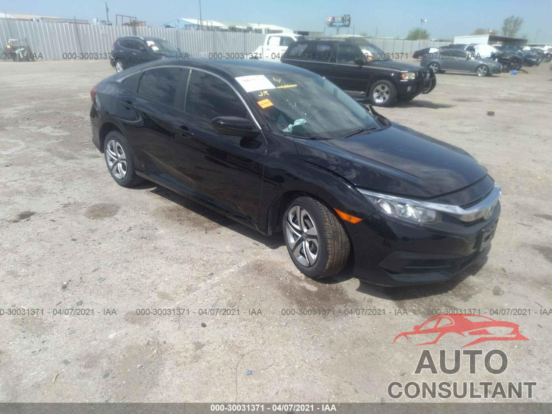 HONDA CIVIC SEDAN 2018 - 19XFC2F56JE022884