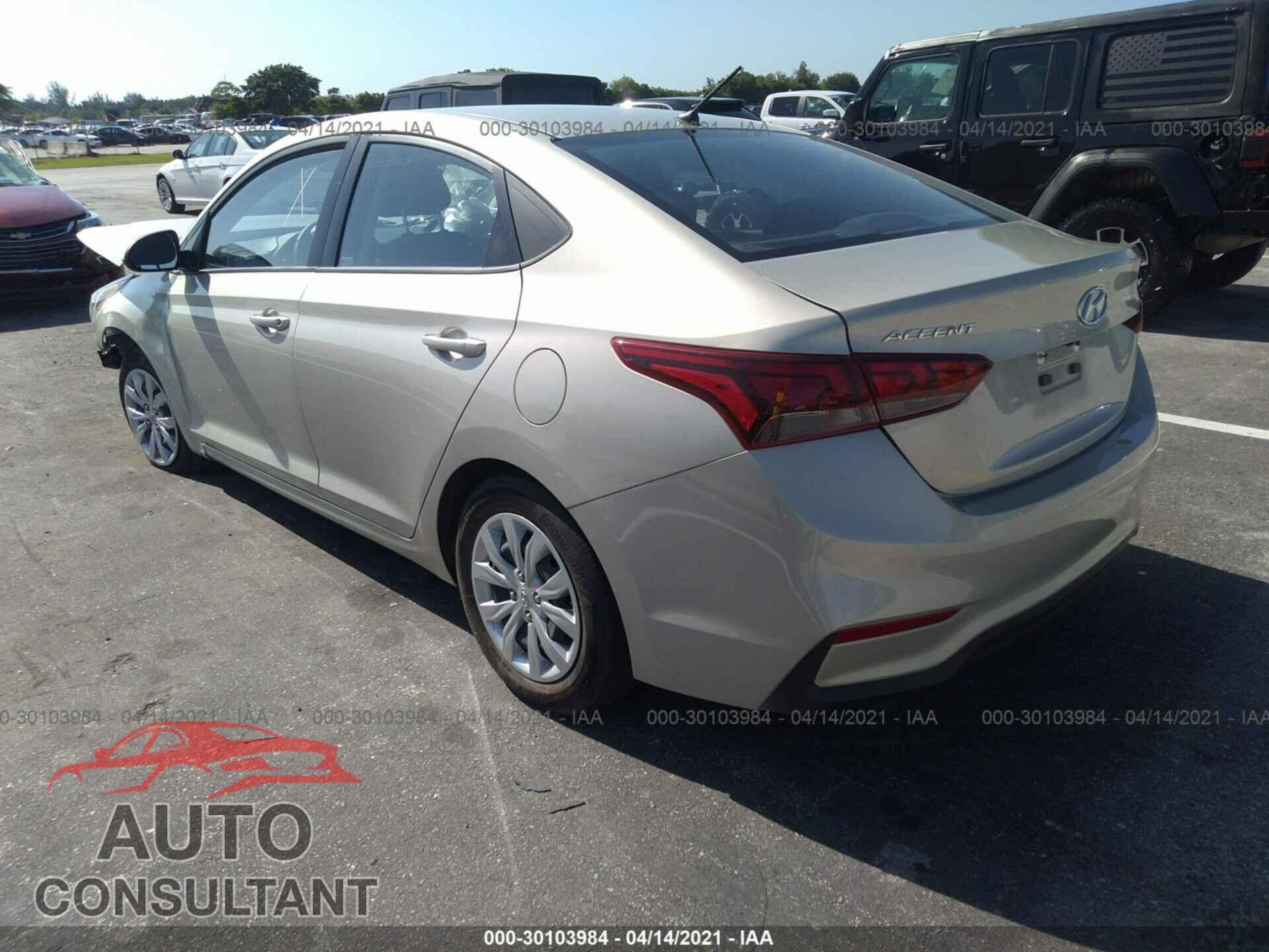 HYUNDAI ACCENT 2020 - 3KPC24A67LE113473