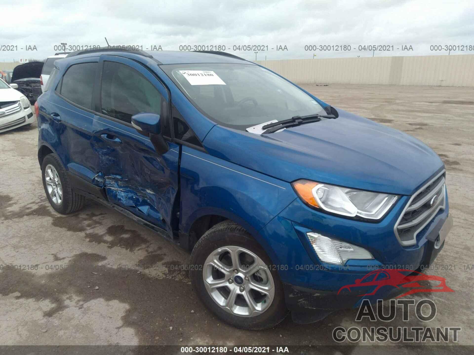 FORD ECOSPORT 2020 - MAJ3S2GE2LC368015