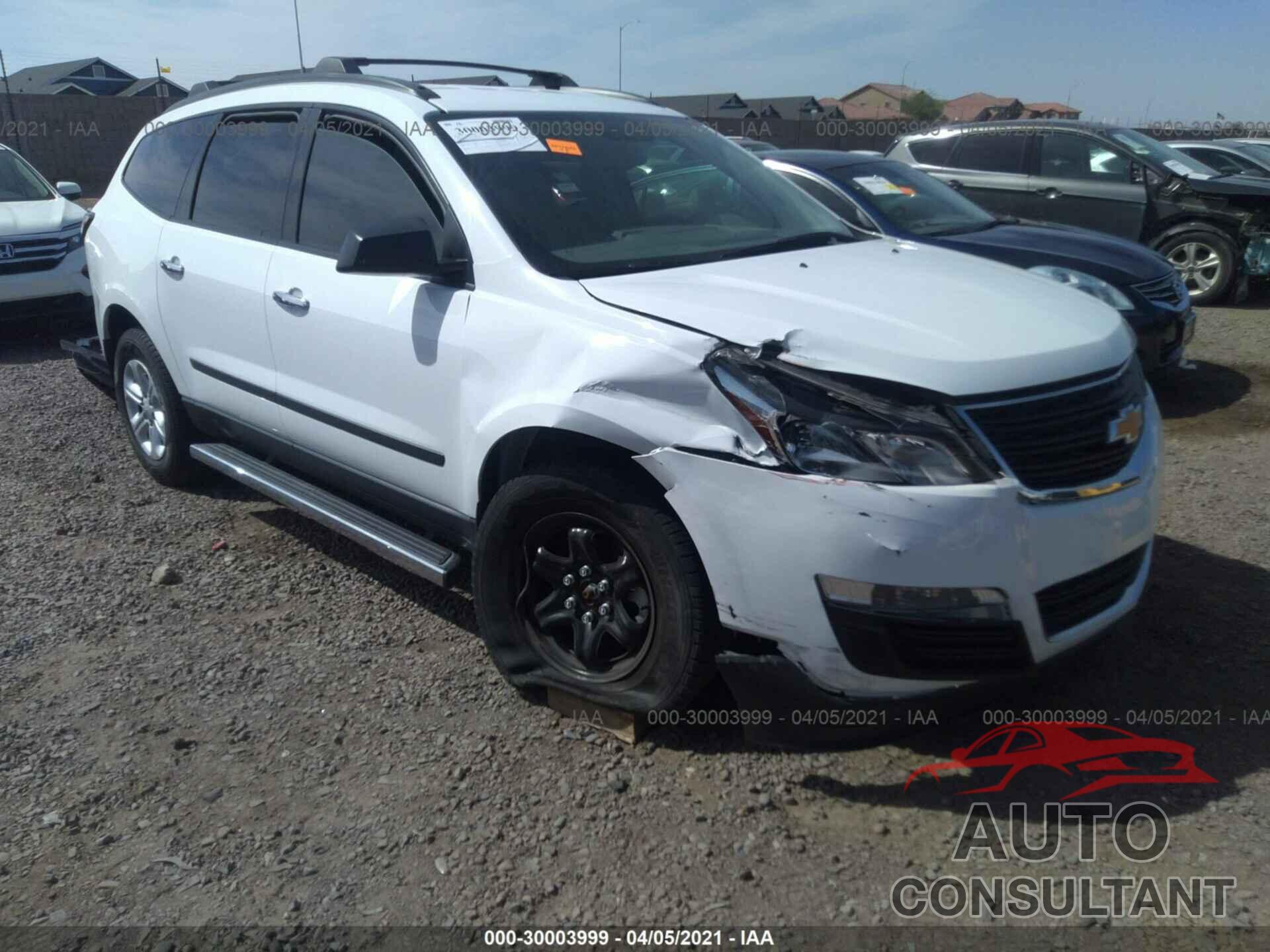 CHEVROLET TRAVERSE 2017 - 1GNKRFED3HJ229685