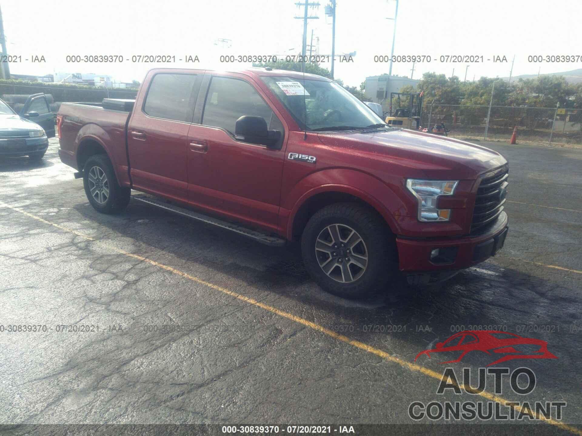 FORD F-150 2016 - 1FTEW1CF5GKE01259