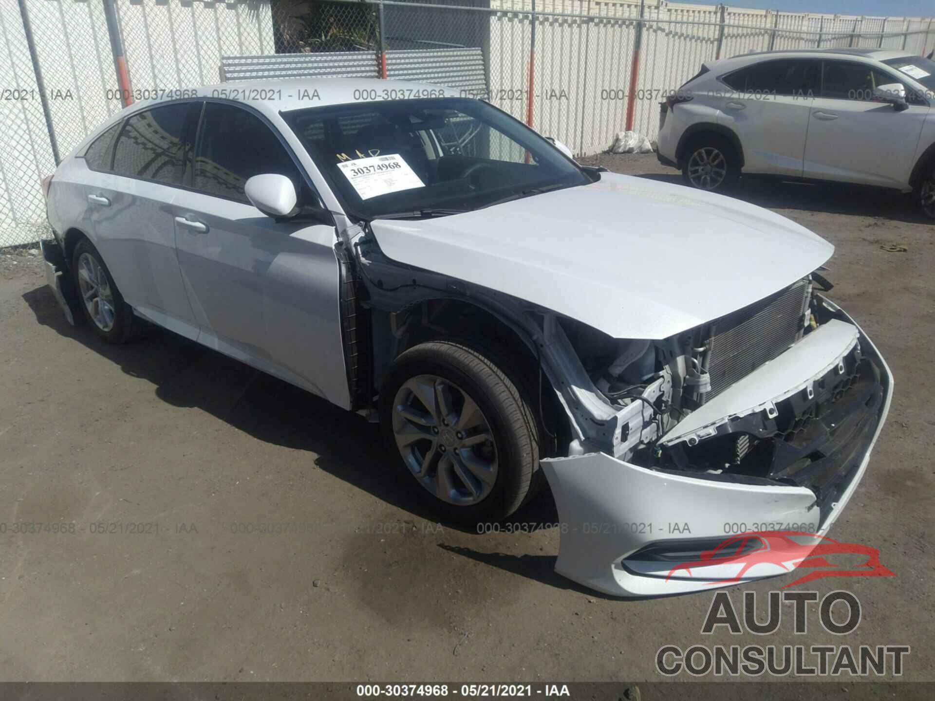 HONDA ACCORD SEDAN 2019 - 1HGCV1F11KA031714