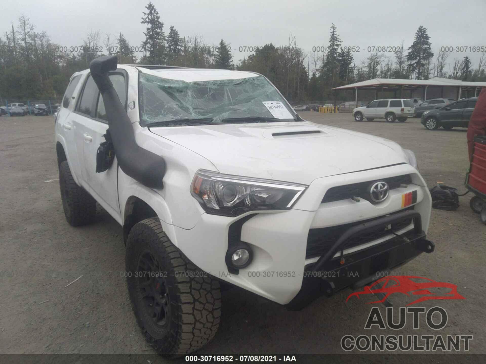 TOYOTA 4RUNNER 2019 - JTEBU5JR4K5697195