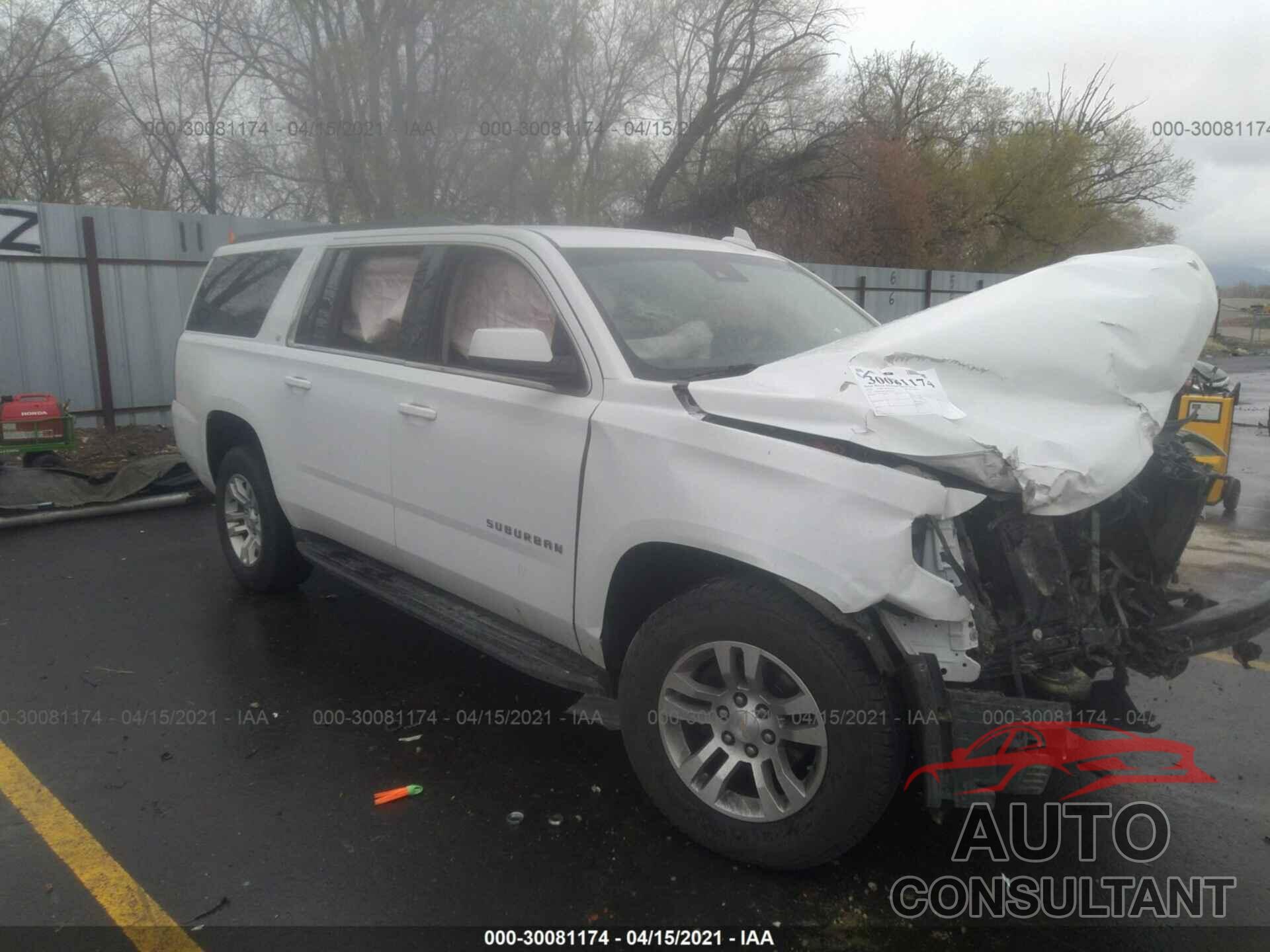 CHEVROLET SUBURBAN 2016 - 1GNSKHKC2GR450822