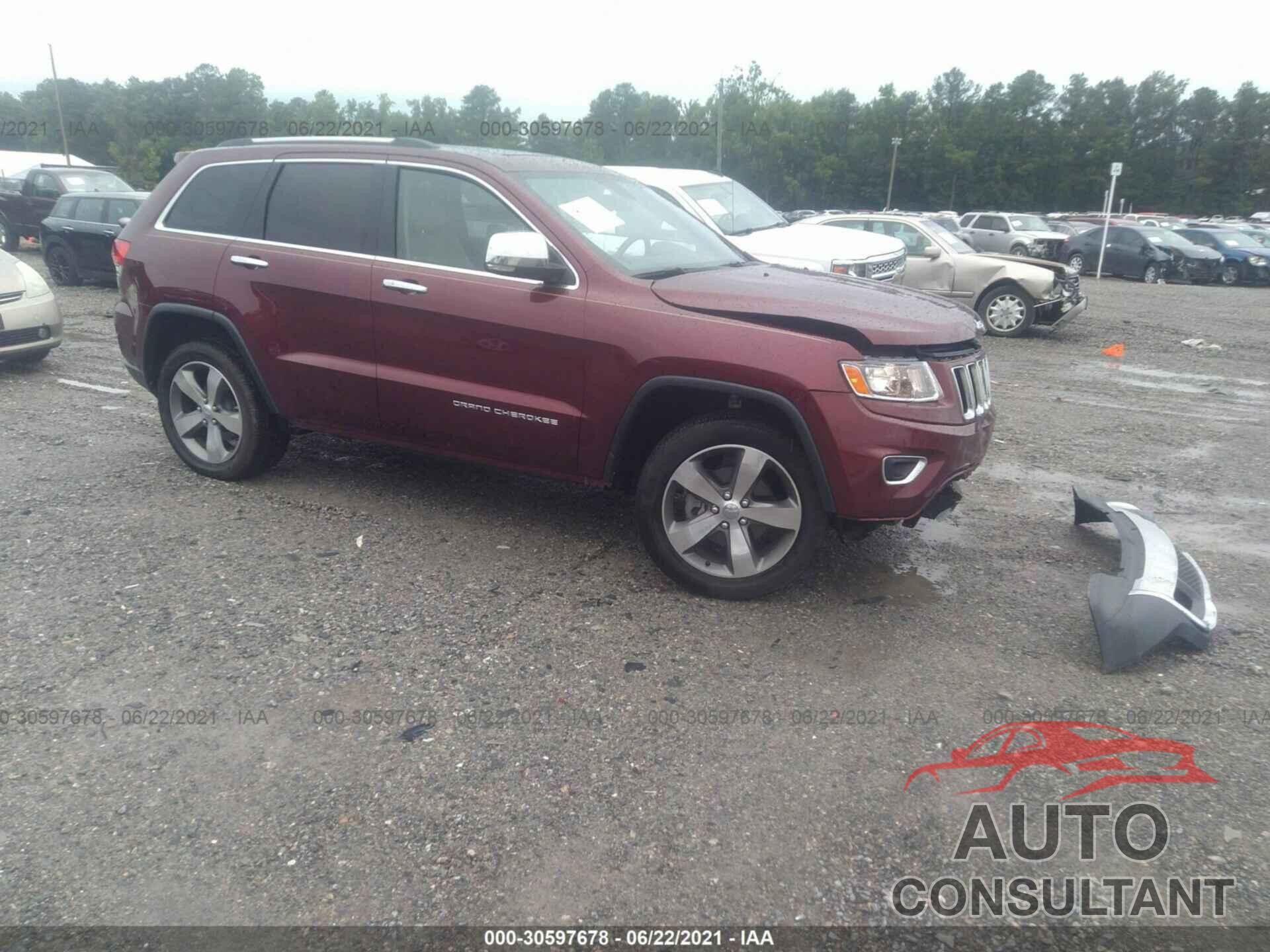 JEEP GRAND CHEROKEE 2016 - 1C4RJFBGXGC404675