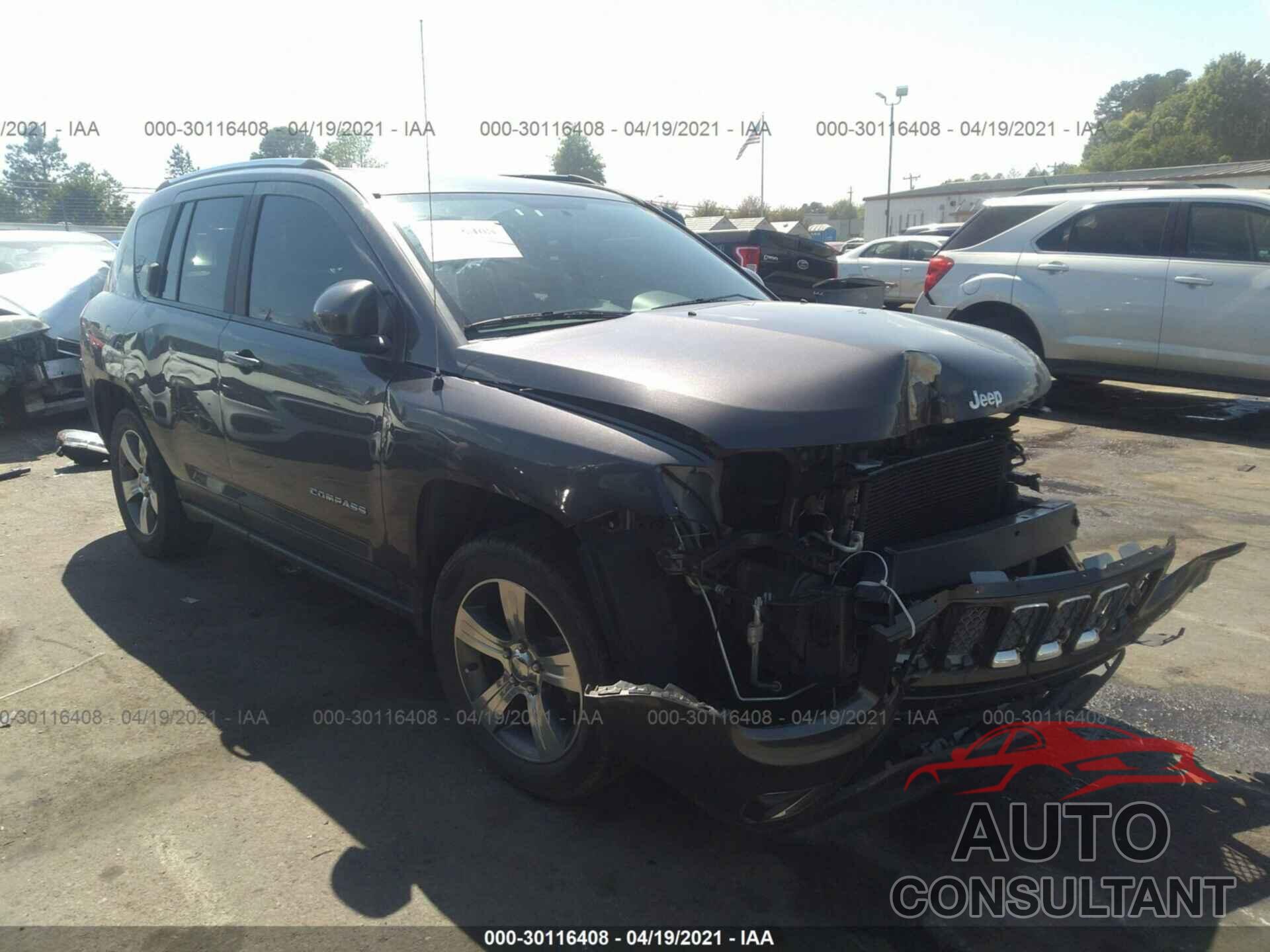 JEEP COMPASS 2017 - 1C4NJDEB4HD173514
