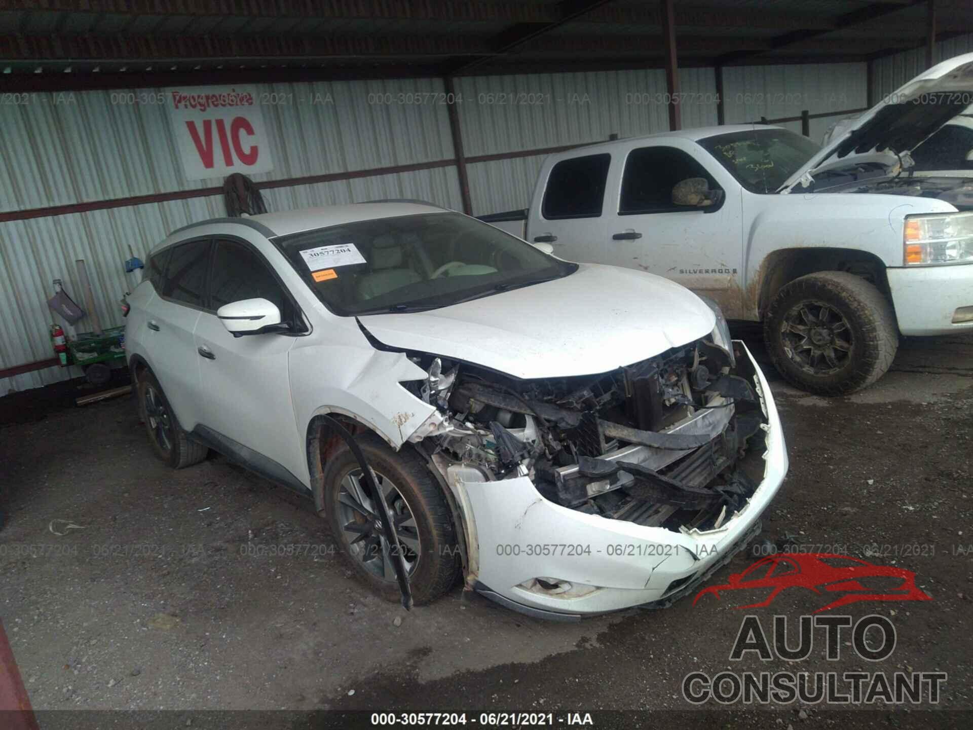 NISSAN MURANO 2017 - 5N1AZ2MG7HN143129