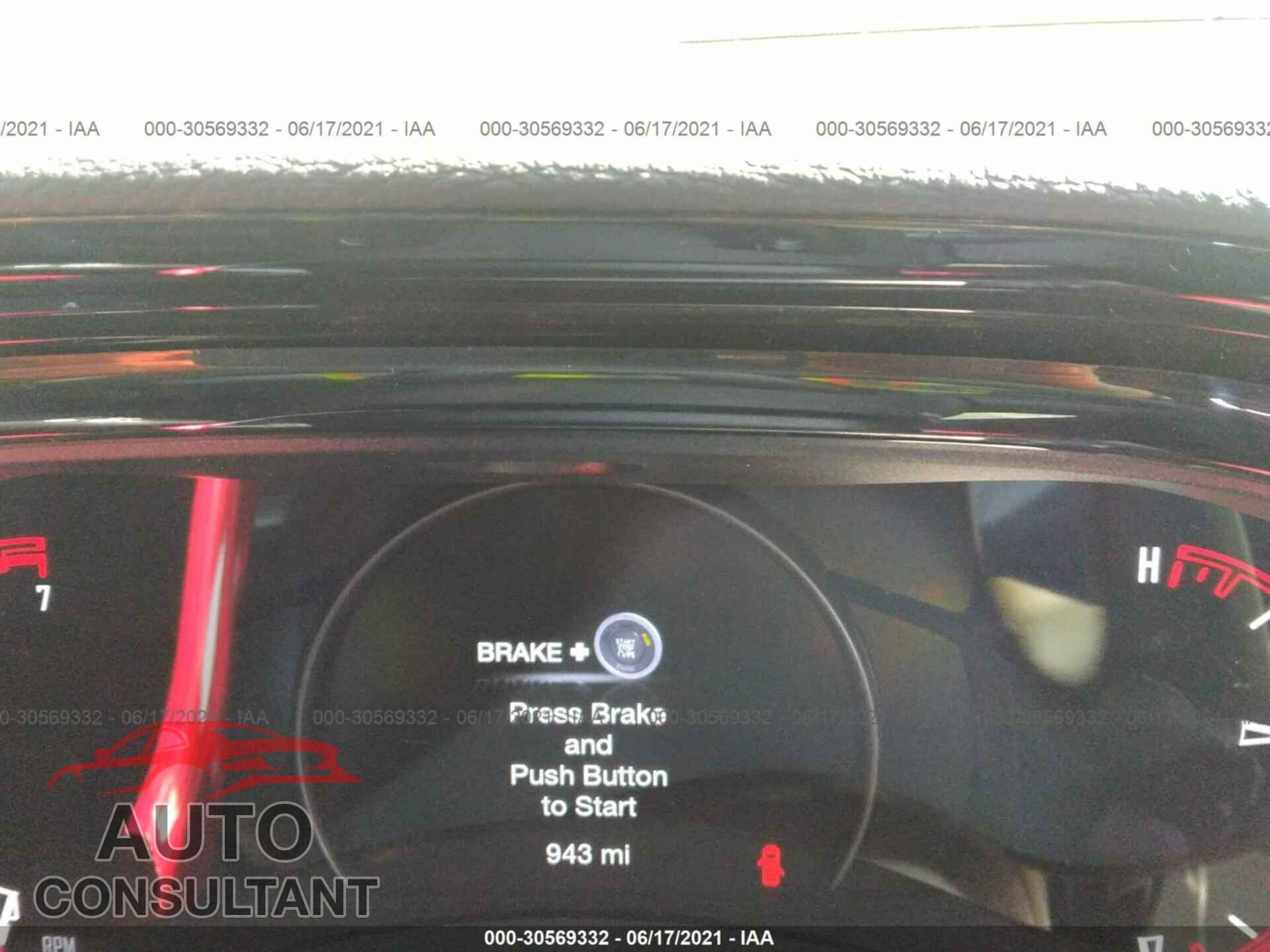 DODGE DURANGO 2021 - 1C4SDHCT7MC693056