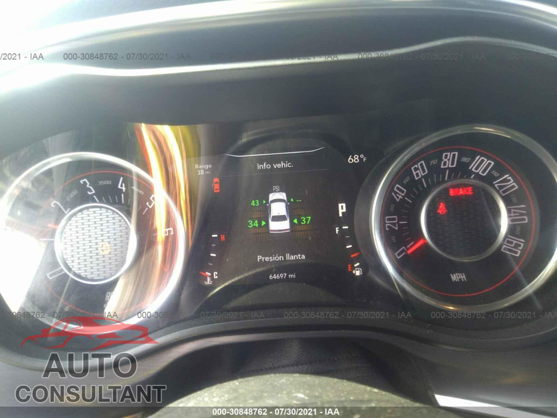 DODGE CHALLENGER 2016 - 2C3CDZAG5GH193256