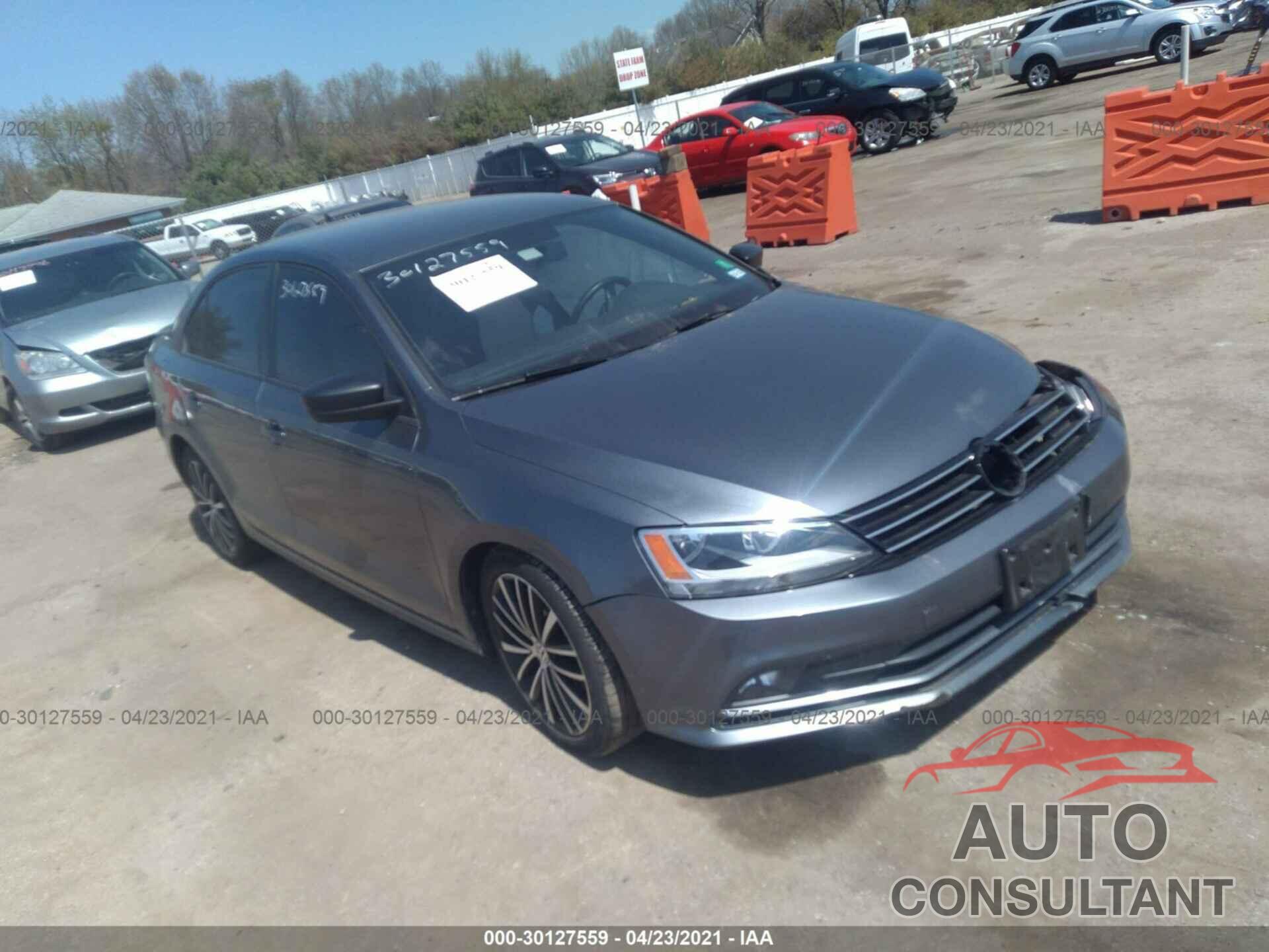 VOLKSWAGEN JETTA SEDAN 2016 - 3VWD17AJ9GM347037