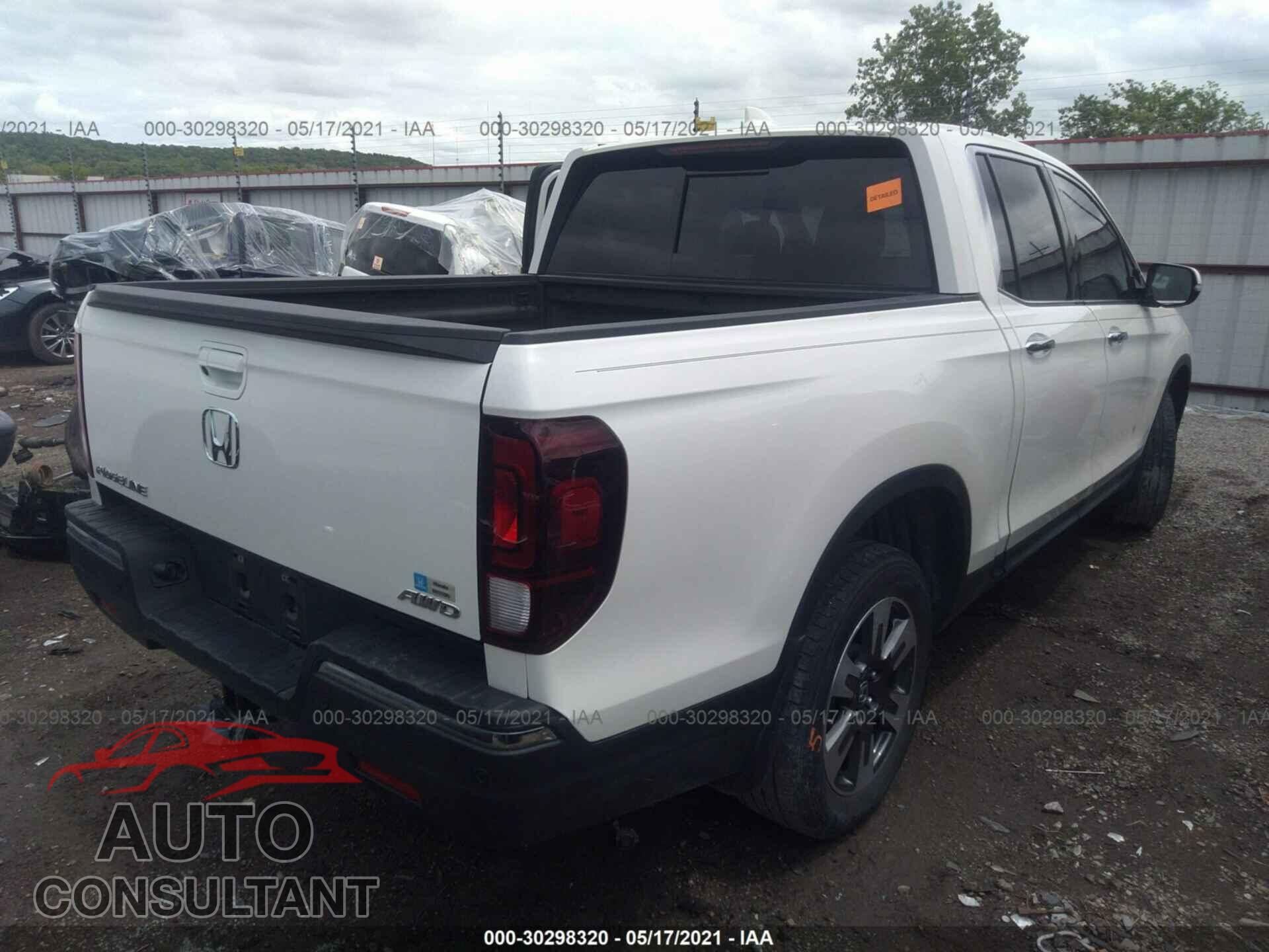 HONDA RIDGELINE 2017 - 5FPYK3F77HB034573