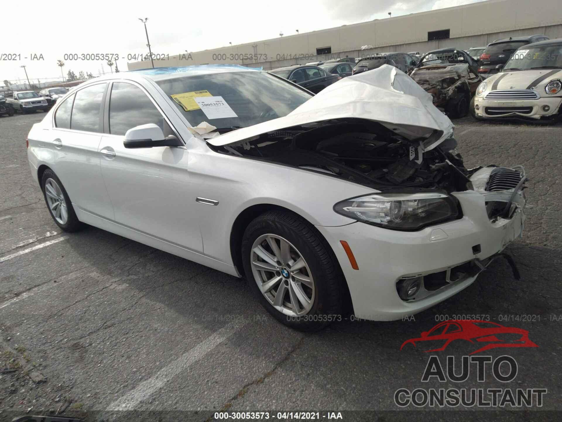 BMW 5 SERIES 2016 - WBA5A5C55GG352495