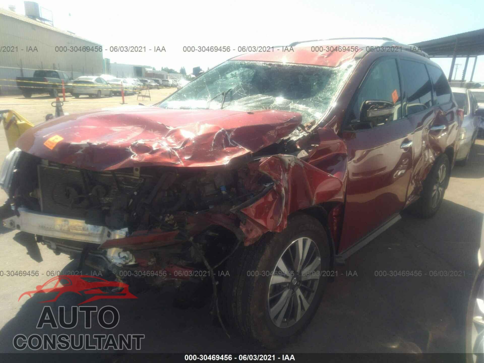 NISSAN PATHFINDER 2017 - 5N1DR2MN5HC698488