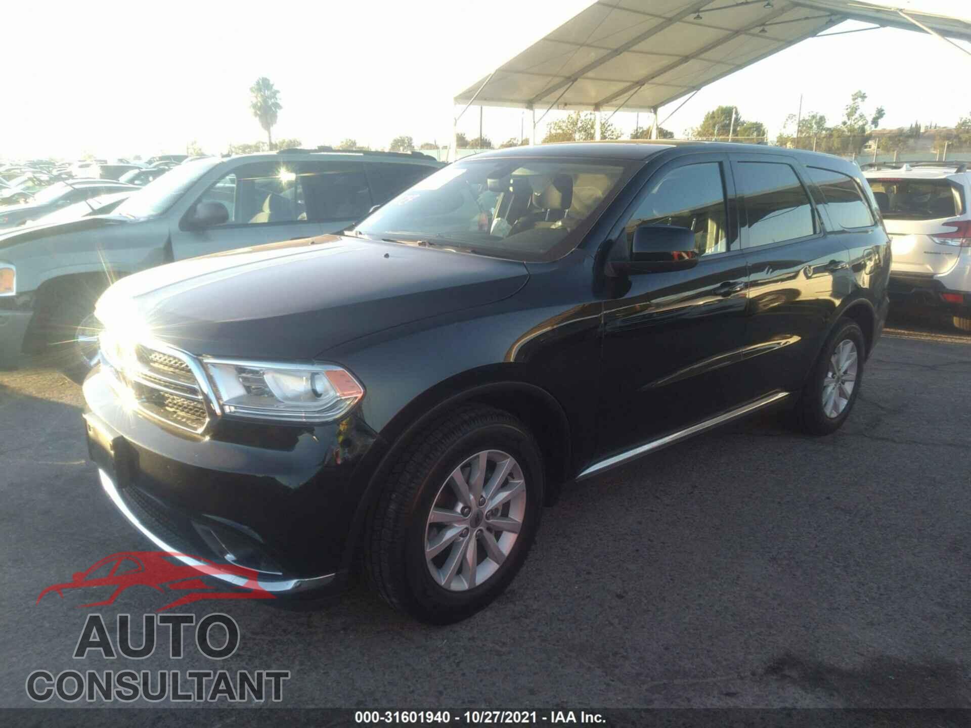DODGE DURANGO 2019 - 1C4RDHAG0KC691165
