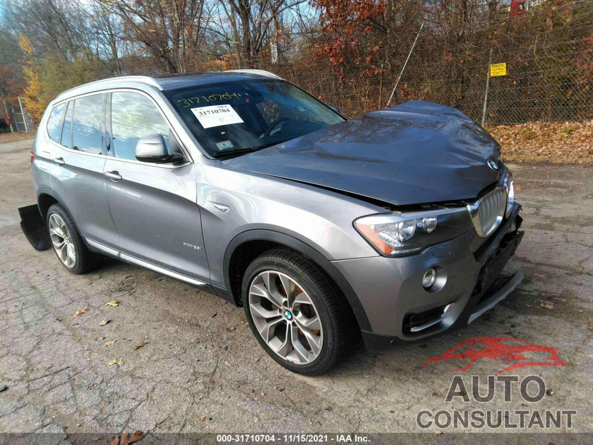 BMW X3 2017 - 5UXWX9C54H0T02824