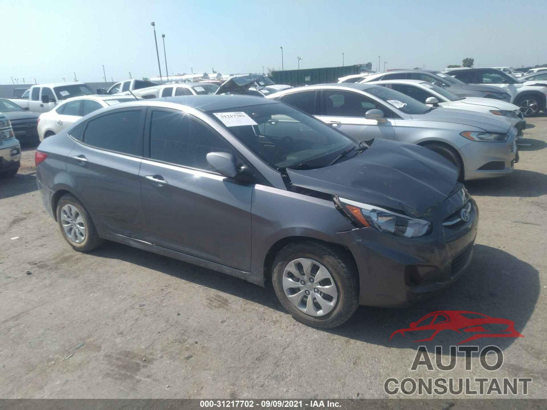 HYUNDAI ACCENT 2016 - KMHCT4AE9GU985791